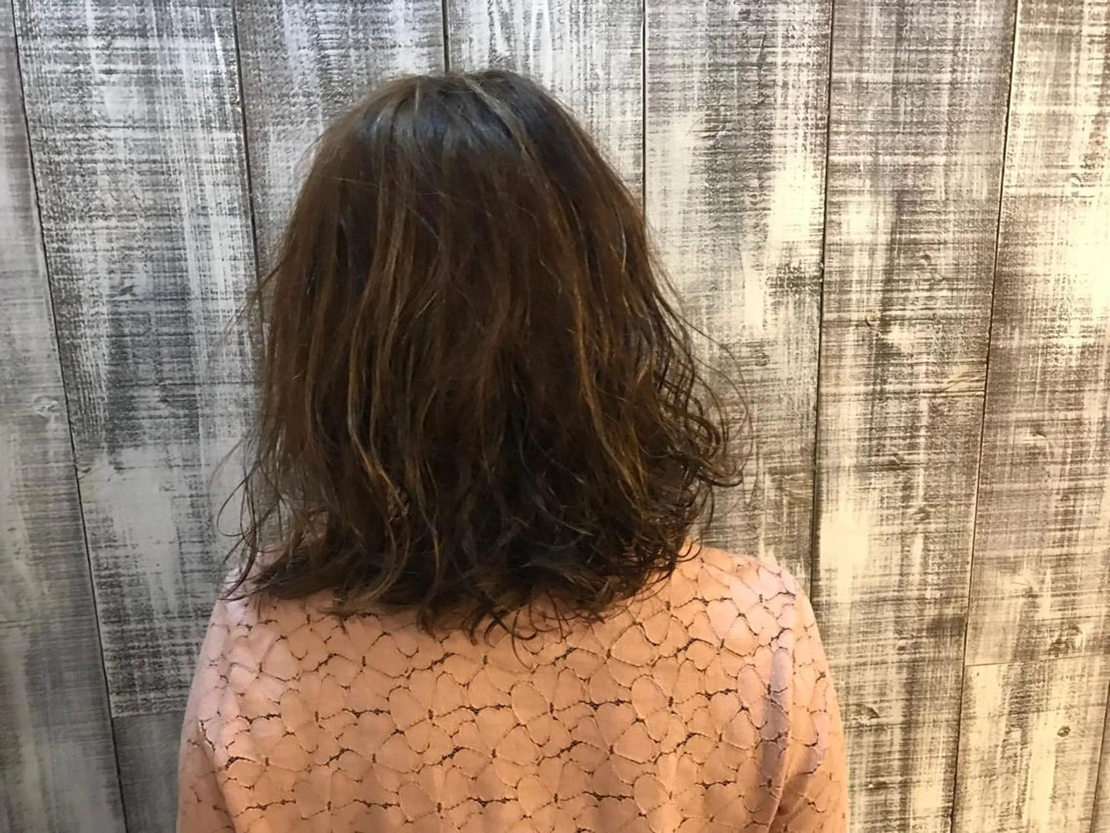 ミディアム カラー カット ヘアカラー トリートメント hair&make core所属・亀井 崇之のヘアスタイル