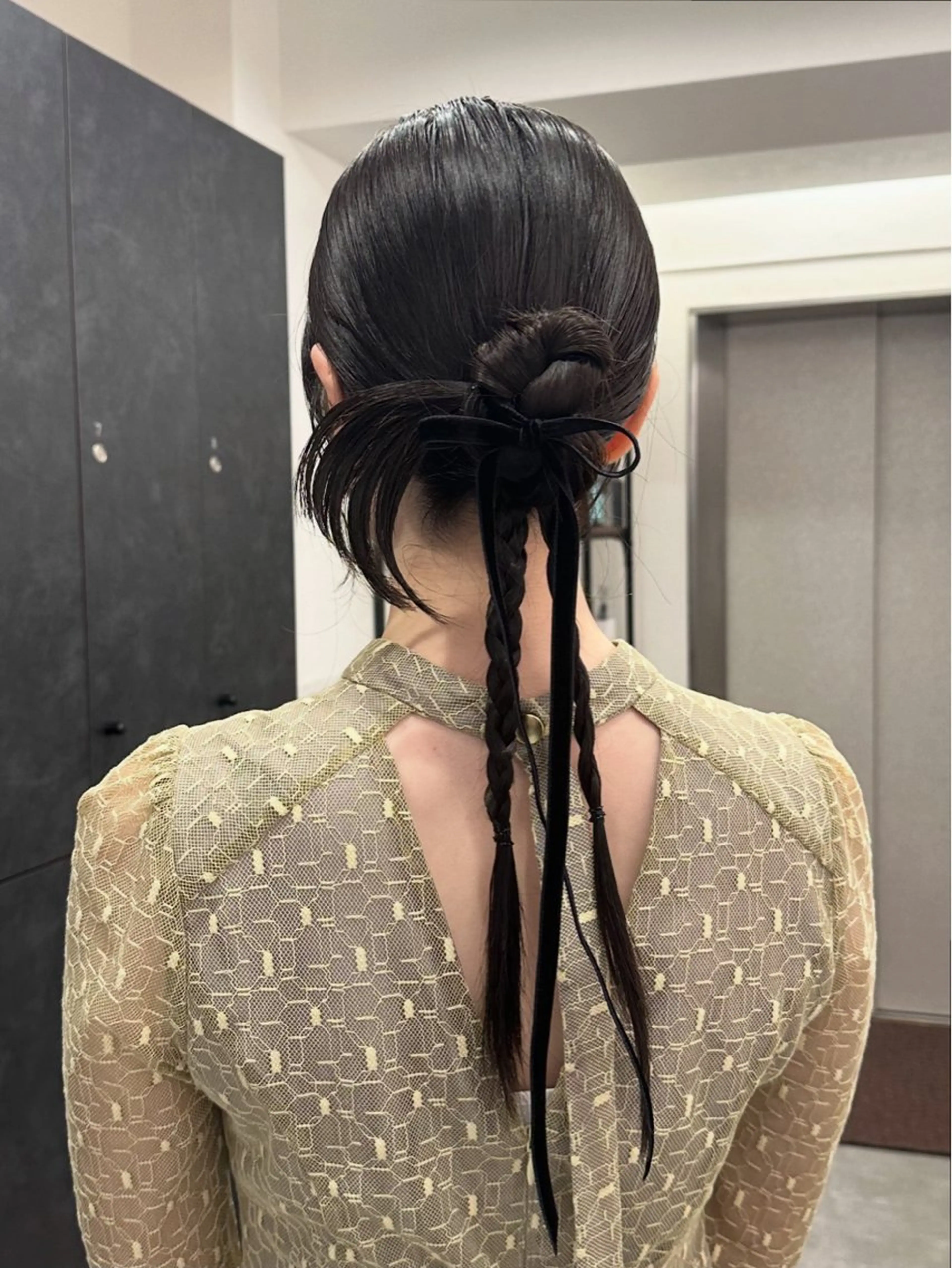 ロング ヘアアレンジ ヘアセット 銀座/ヘアセット/ 島村美帆のヘアスタイル