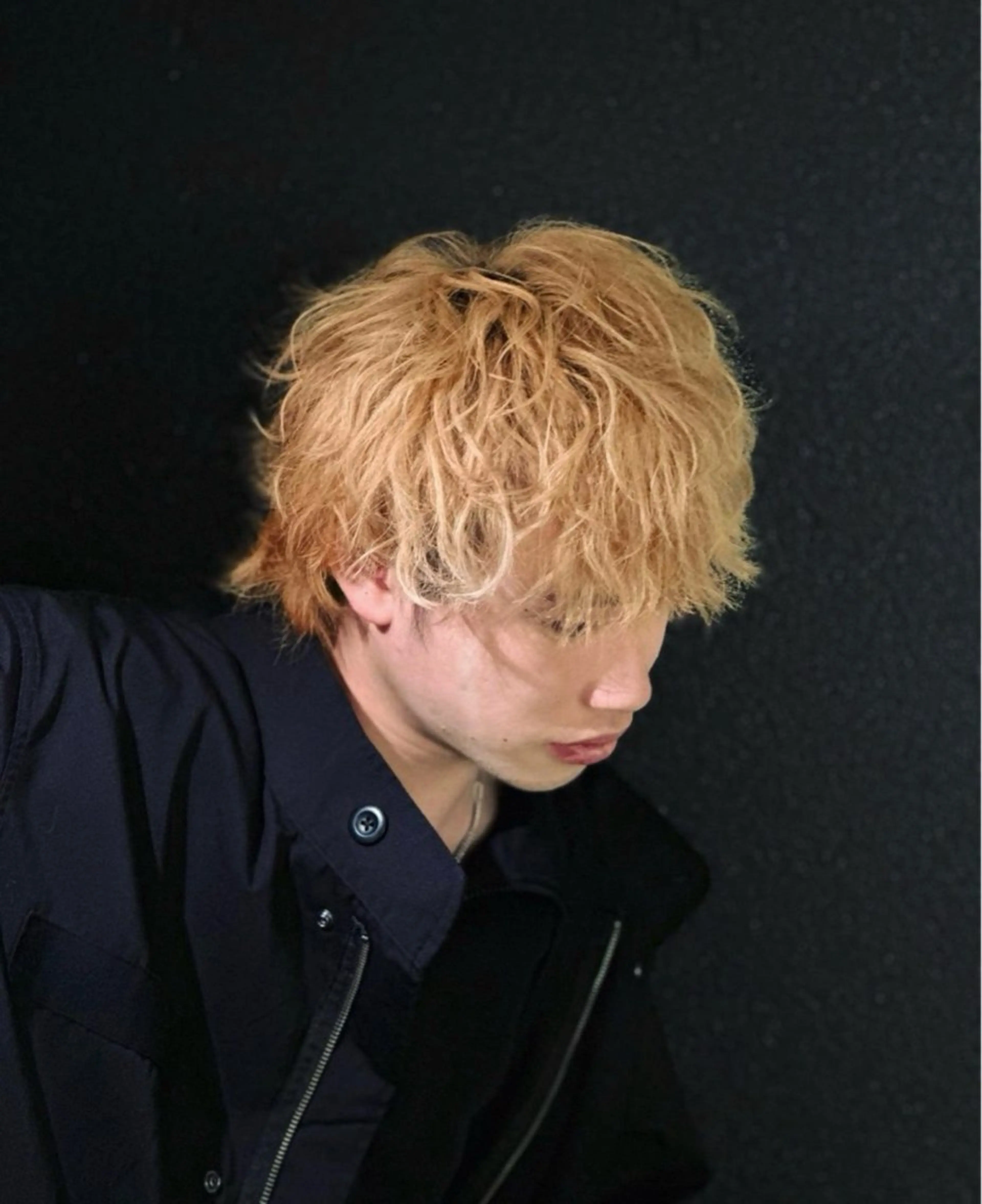 メンズ カット ヘアカラー 🐺中性メンズ🐺 さやとのヘアスタイル