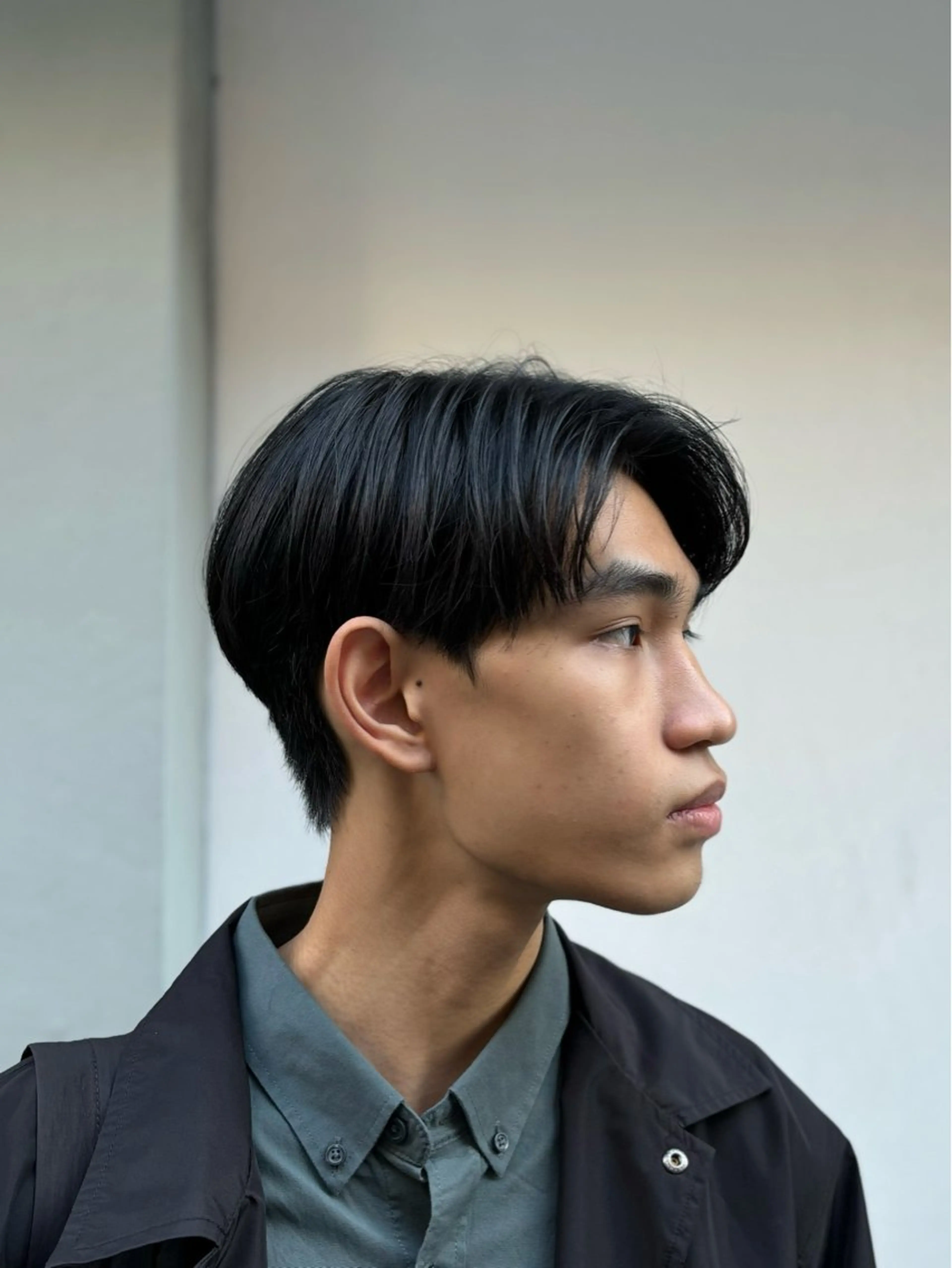 ショート パーマ メンズ カット トリートメント 韓国メンズヘア/ ダウンパーマ/歩夢のヘアスタイル