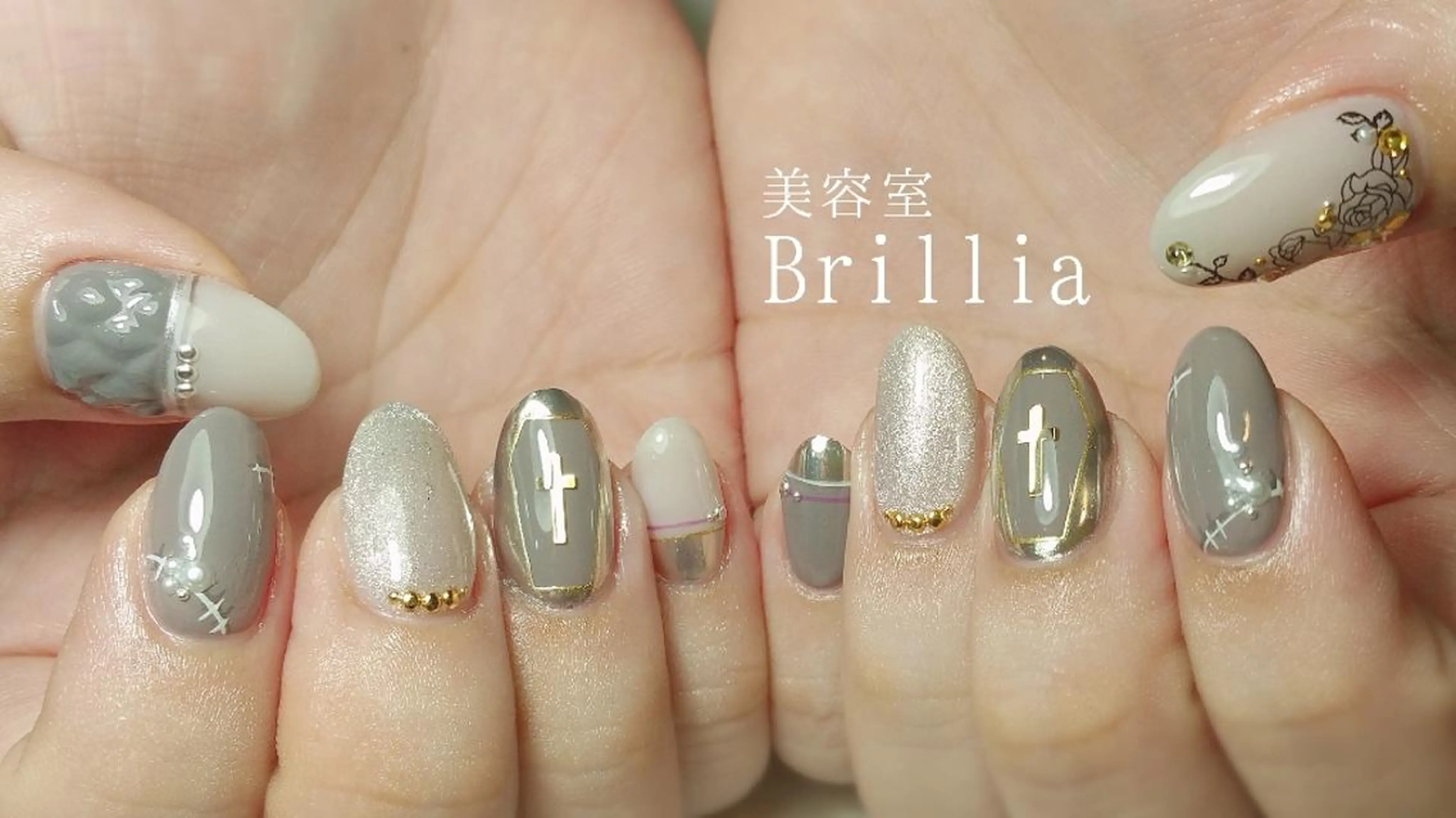 ネイル ハンドネイル 柴田 彩のネイルデザイン