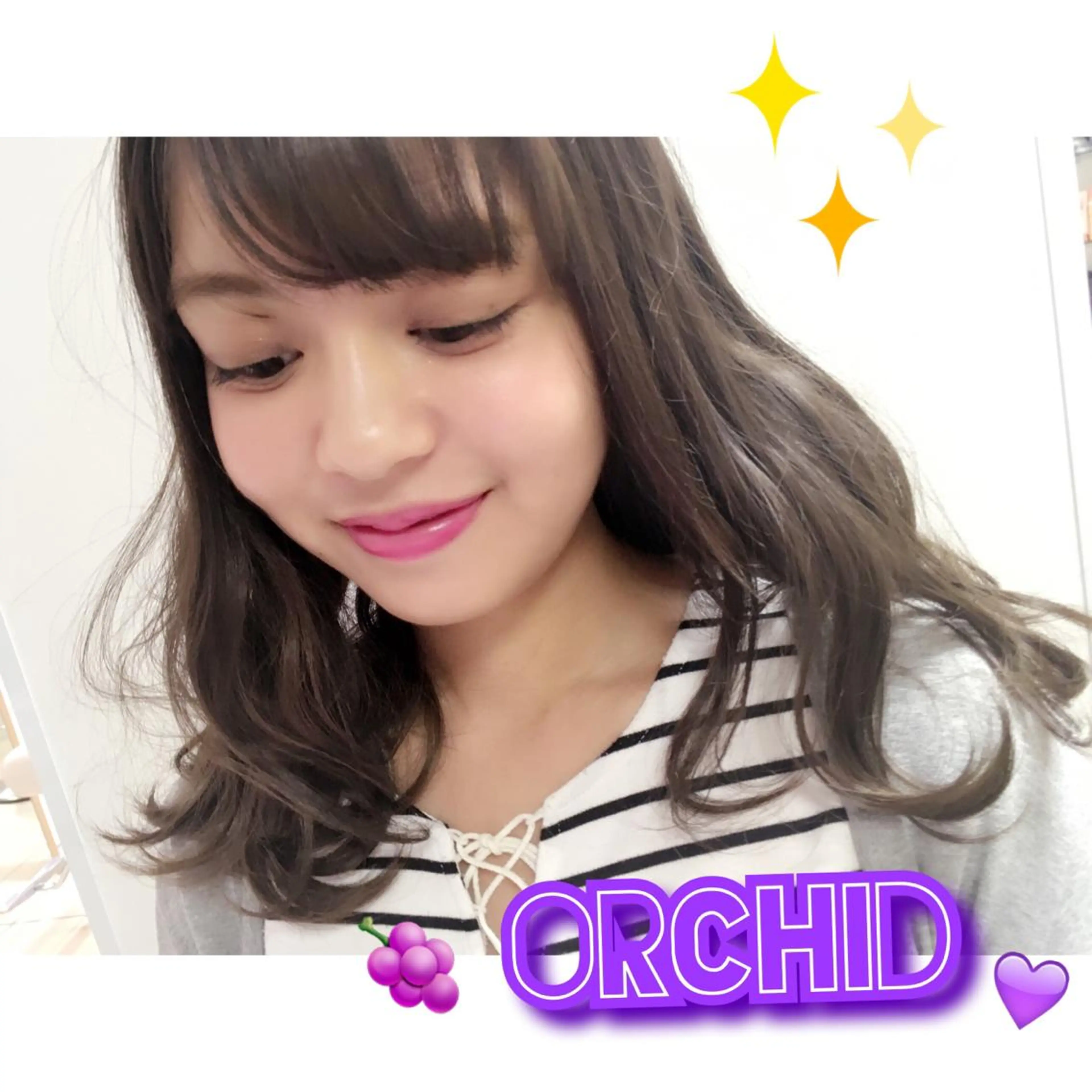 ロング カラー ヘアアレンジ 推しヘア🎀 NATSUNEのヘアスタイル