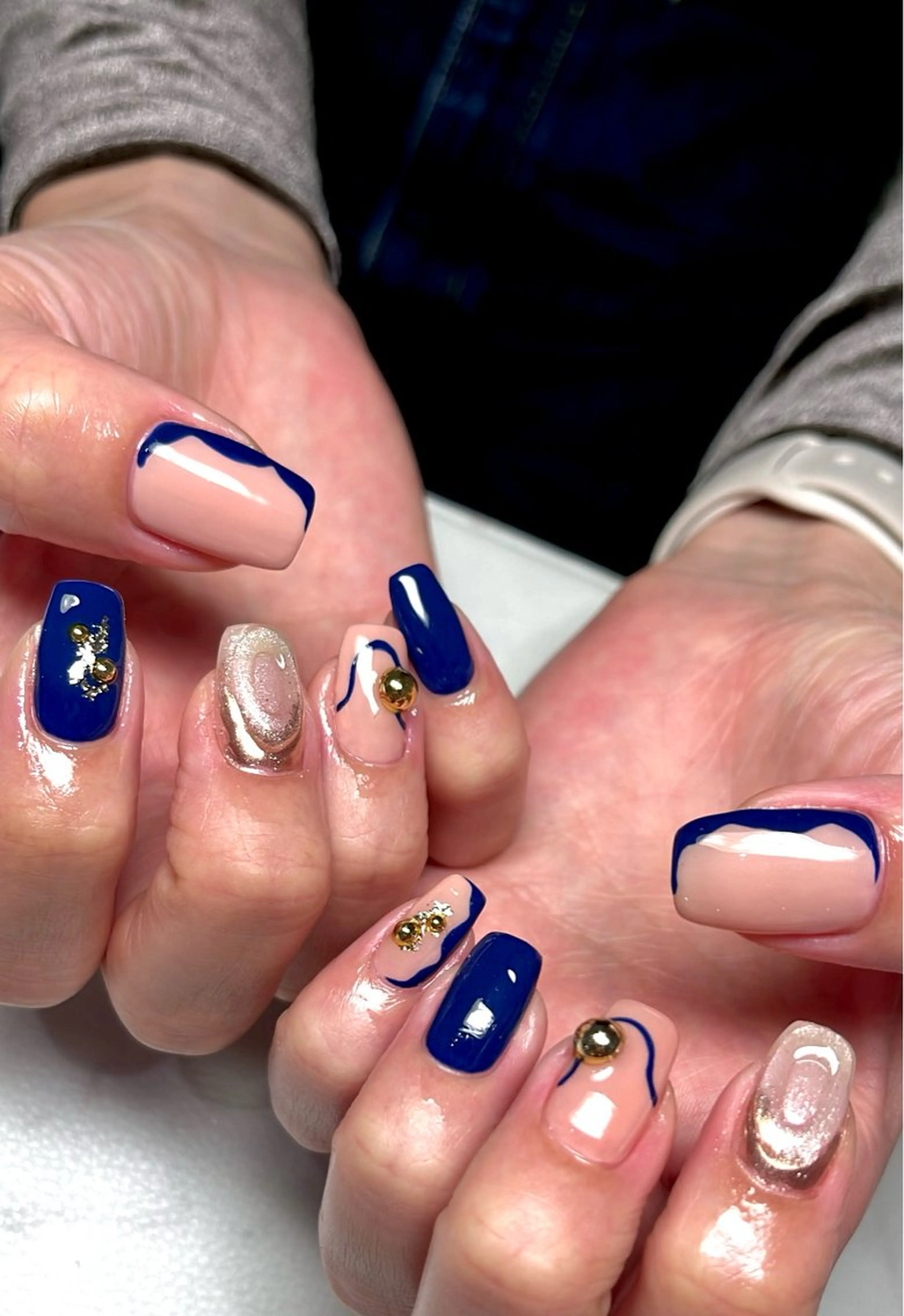 ネイル 持ち込み ハンドネイル lemon nailレモンネイルのネイルデザイン