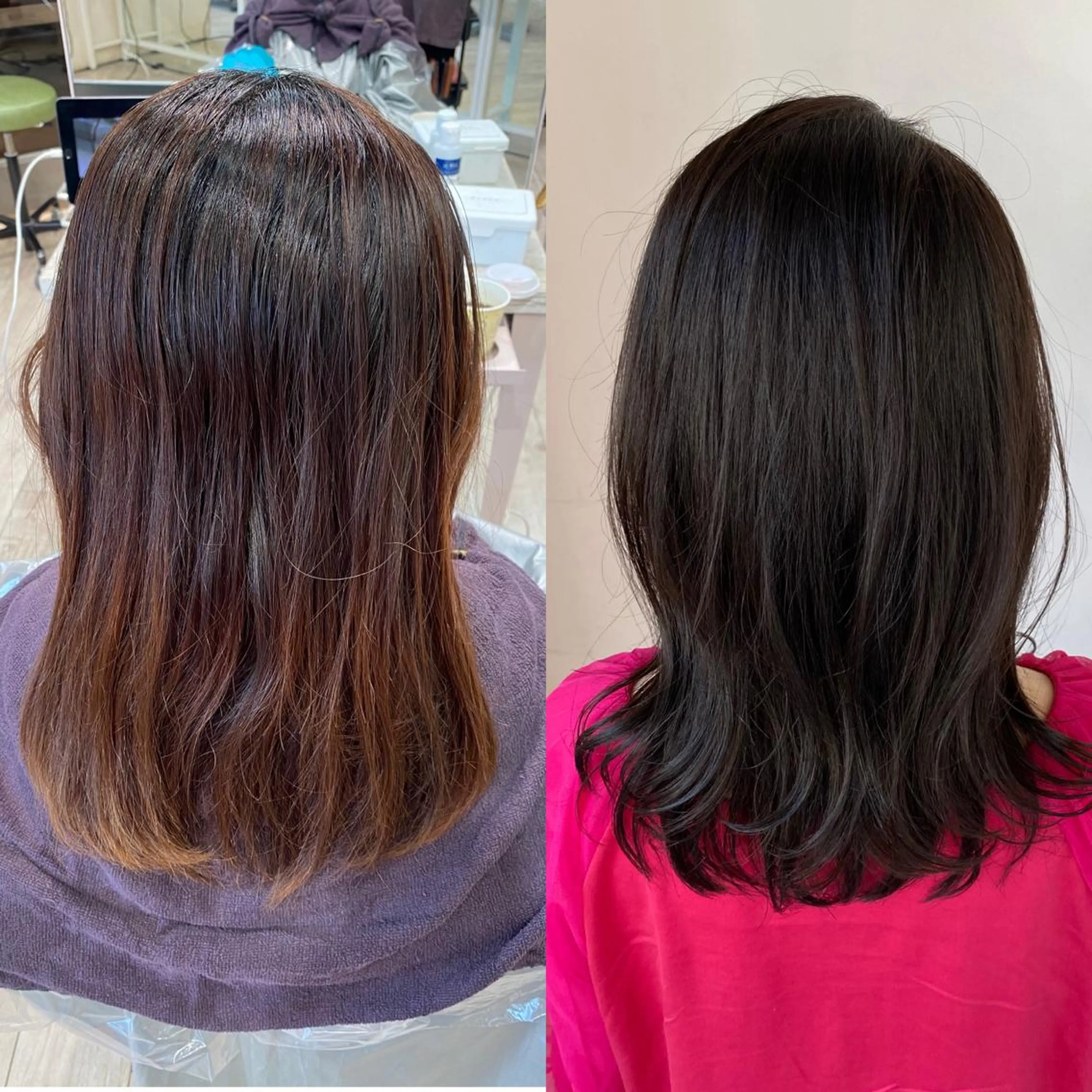 ミディアム On所属・顔まわりカット🌟 くびれヘア/寺門遥輝のヘアスタイル