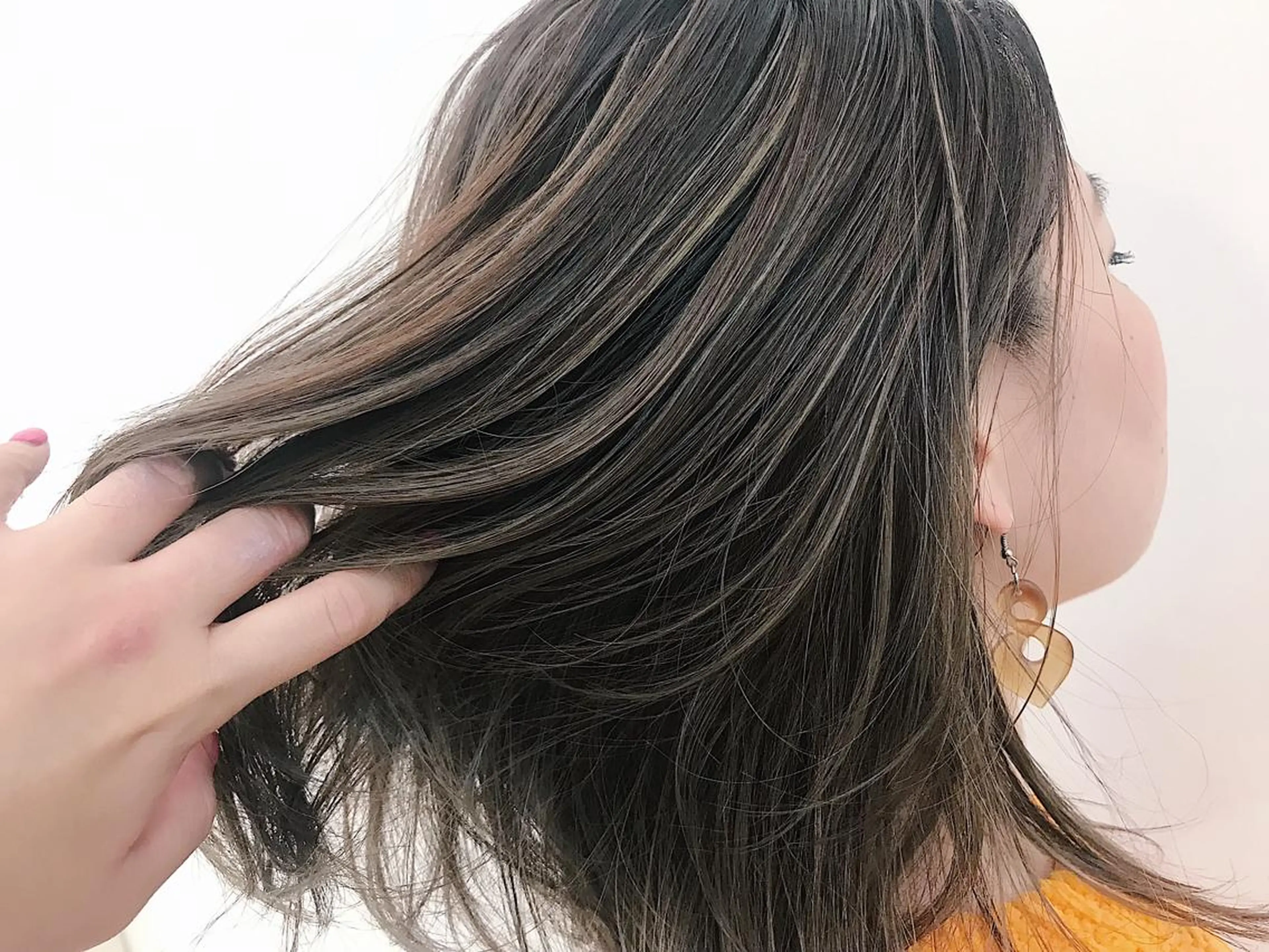 ミディアム カラー レイヤーカット/艶髪 🎀笠原 優花🎀のヘアスタイル