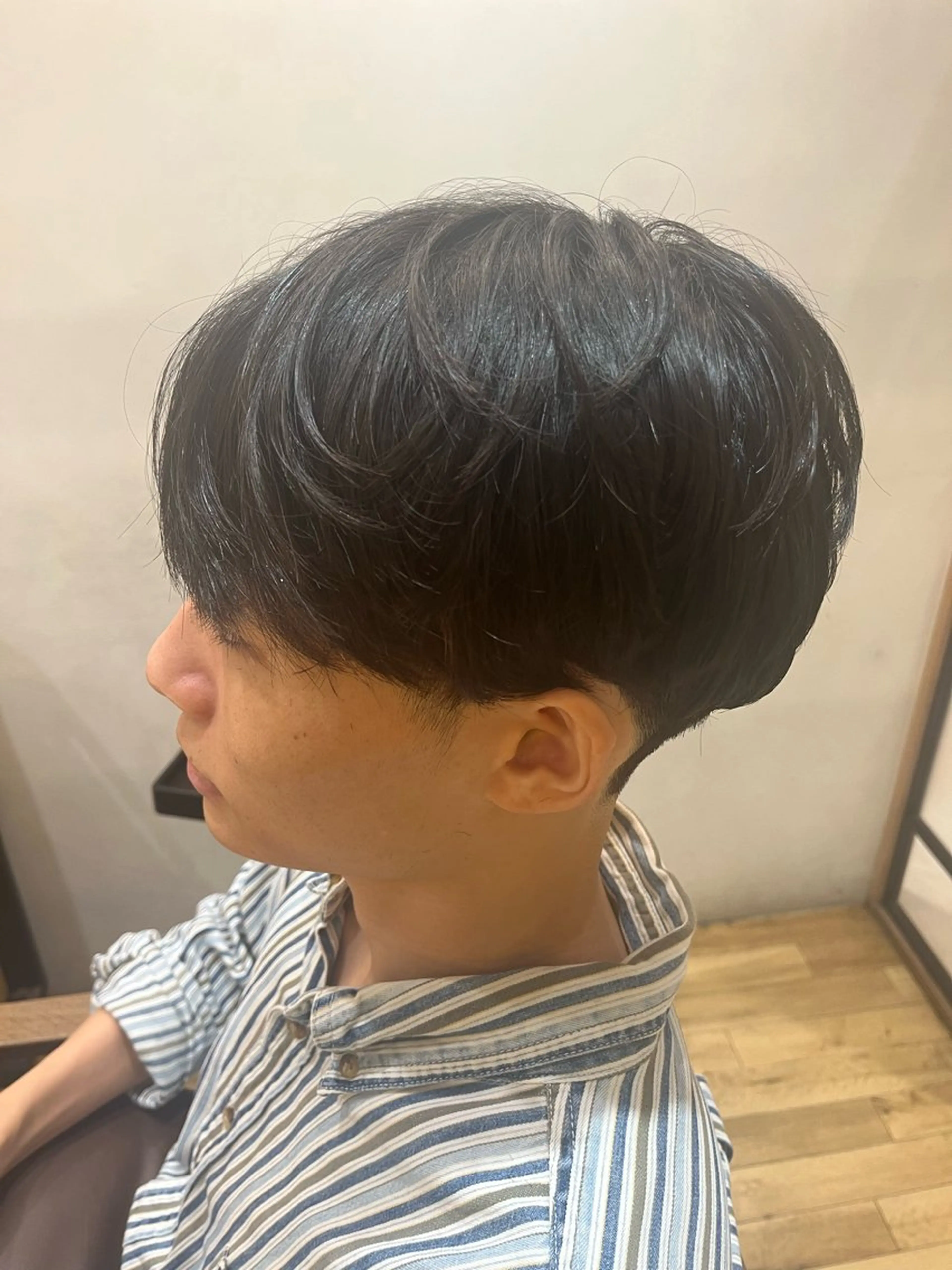 パーマ メンズ マッシュ ニュアンスパーマ カット パーマ 🟦メンズ特化🟦 たかしま　あさひのヘアスタイル