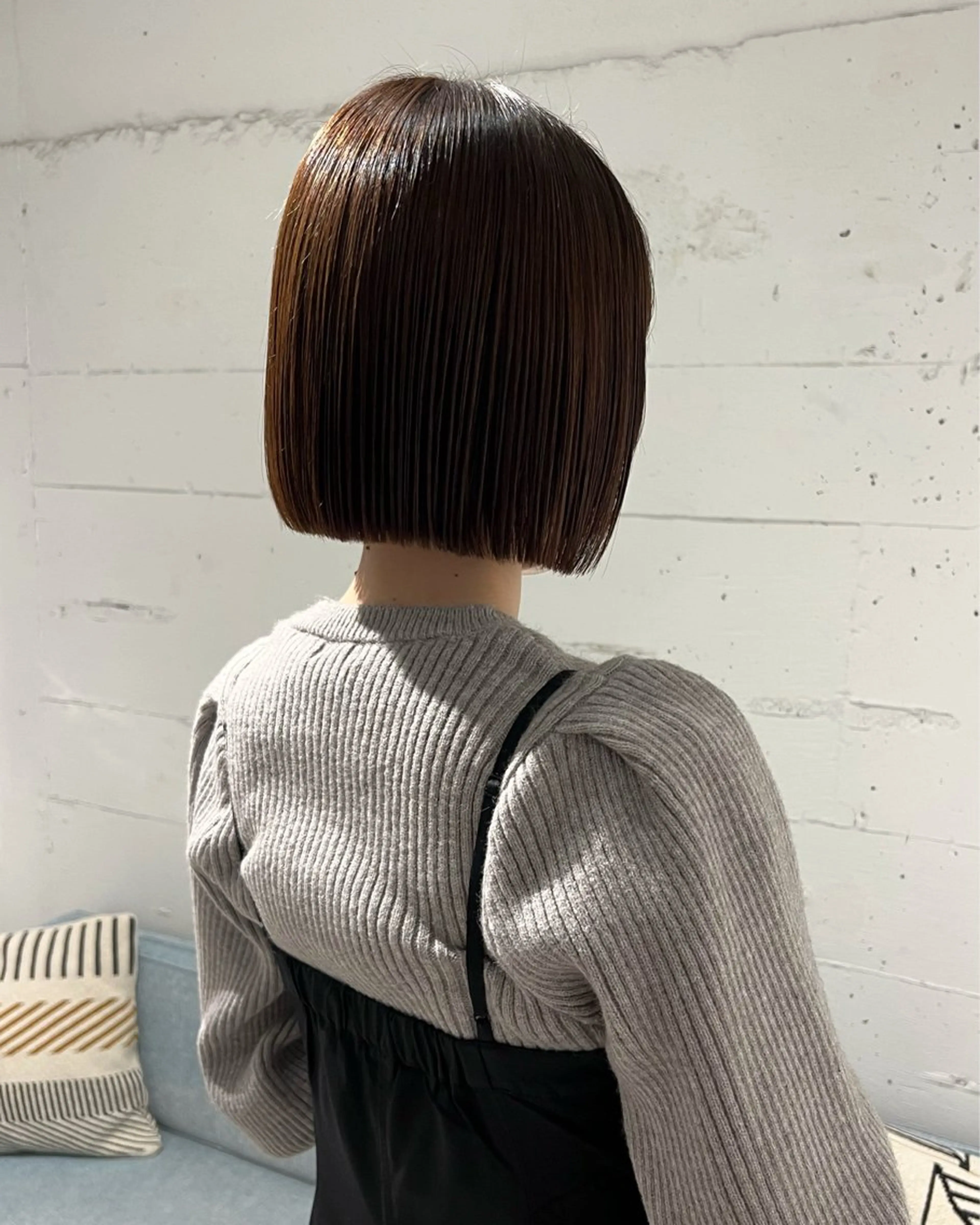 ショート 峯田 優花のヘアスタイル