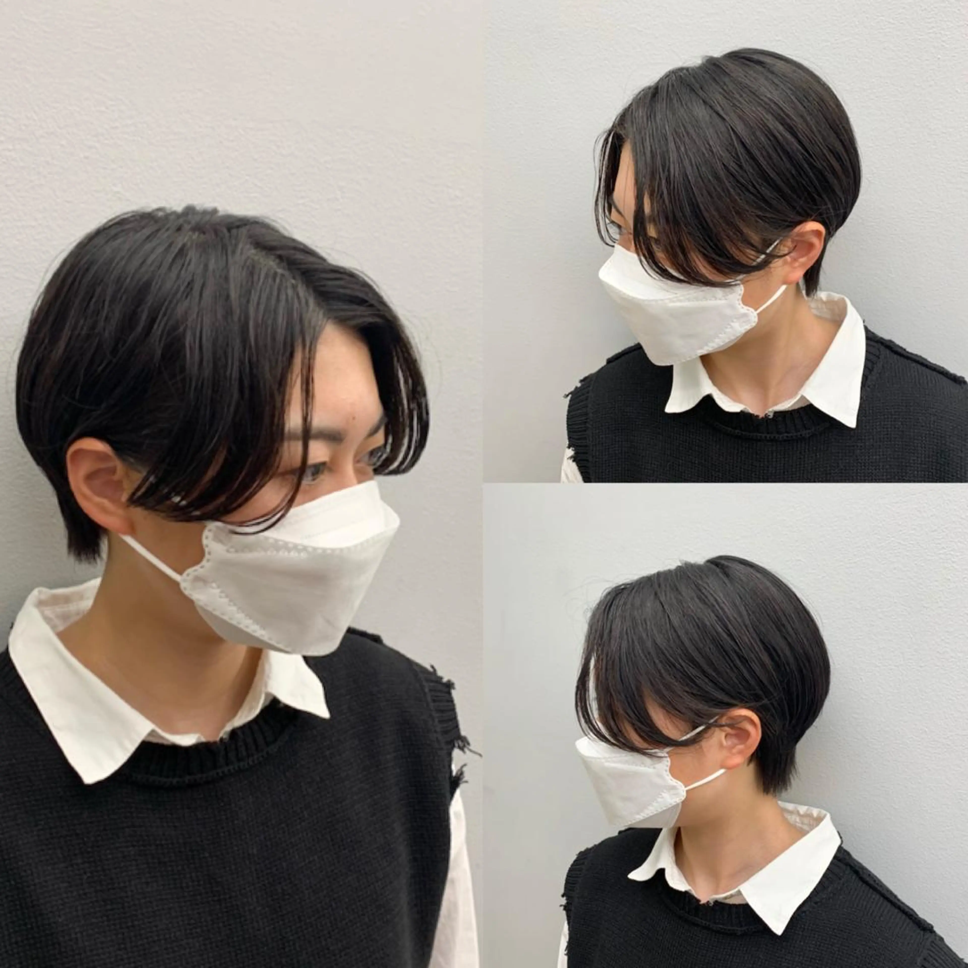 ショート メンズ カルマパーマ メンズパーマ hair&make NOISM -eha-所属・メンズ特化美容師/ 新井　洸太のヘアスタイル