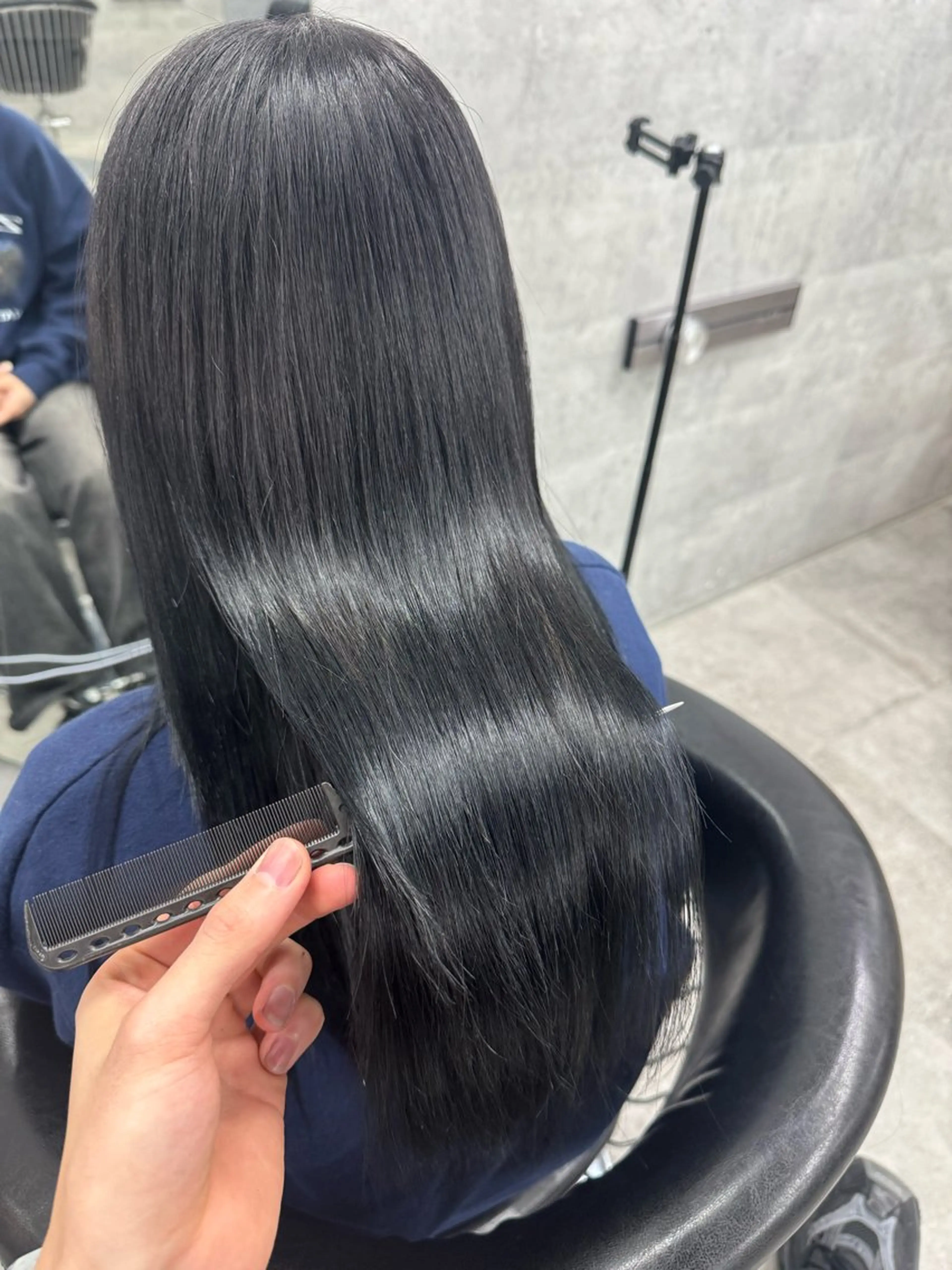 ロング カラー ヘアカラー トリートメント あなたのお悩み改善" You"💚❤️💛のヘアスタイル