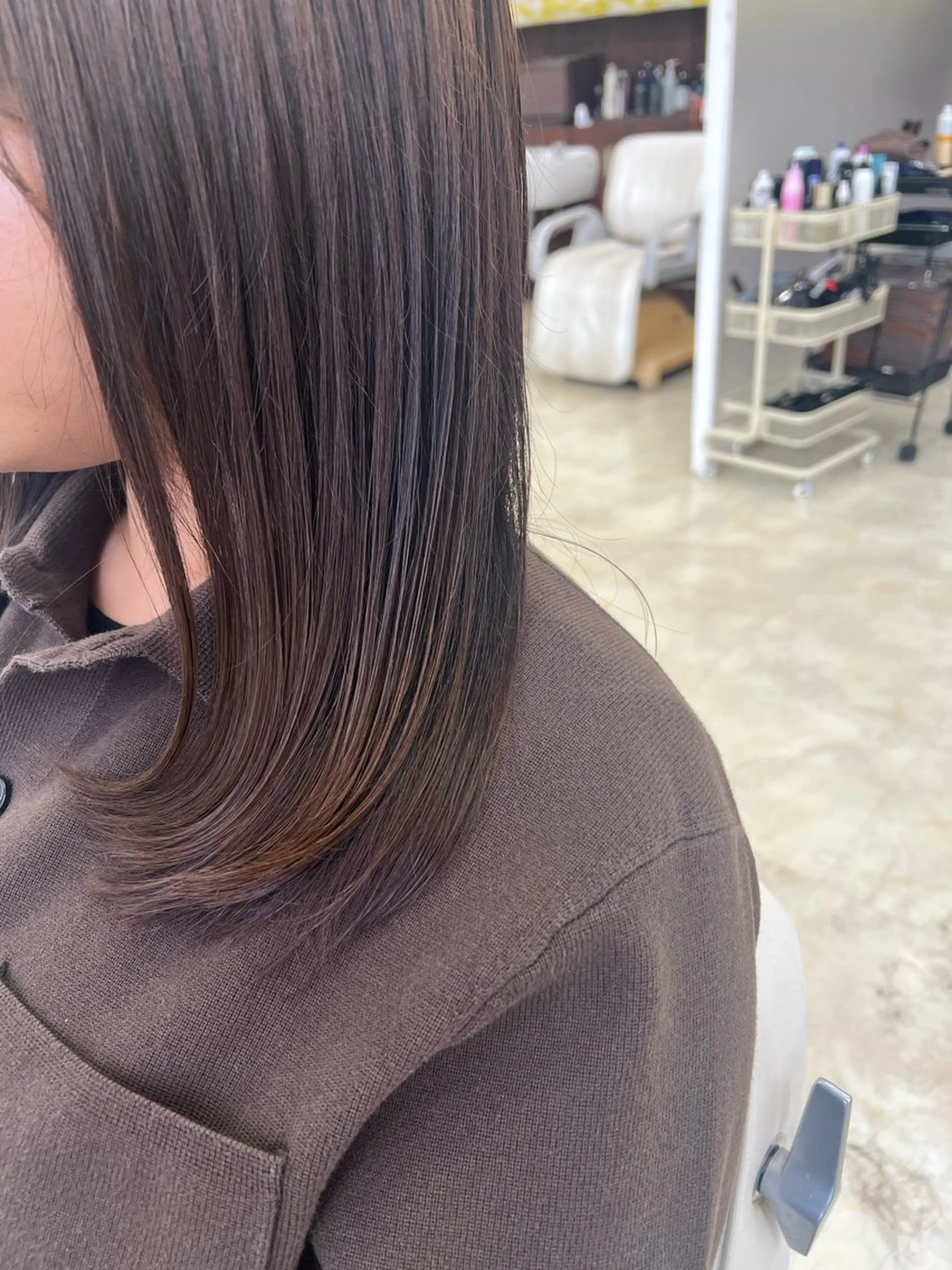 ミディアム Rapt.HAIR所属・Rapt.HAIR 中村 知里のヘアスタイル