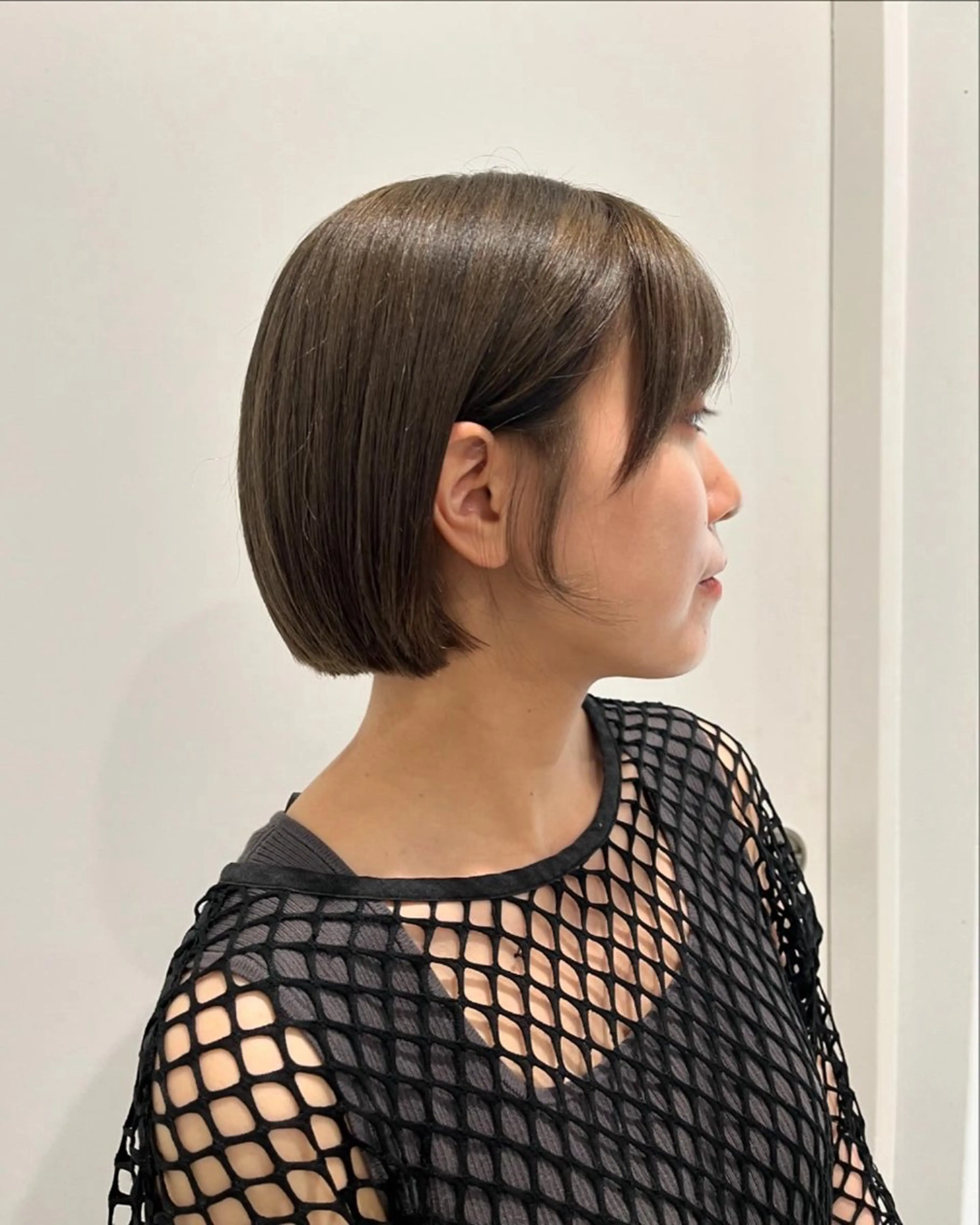 ショート 縮毛矯正/ハイトーン /パーマ/前原汐🎐のヘアスタイル