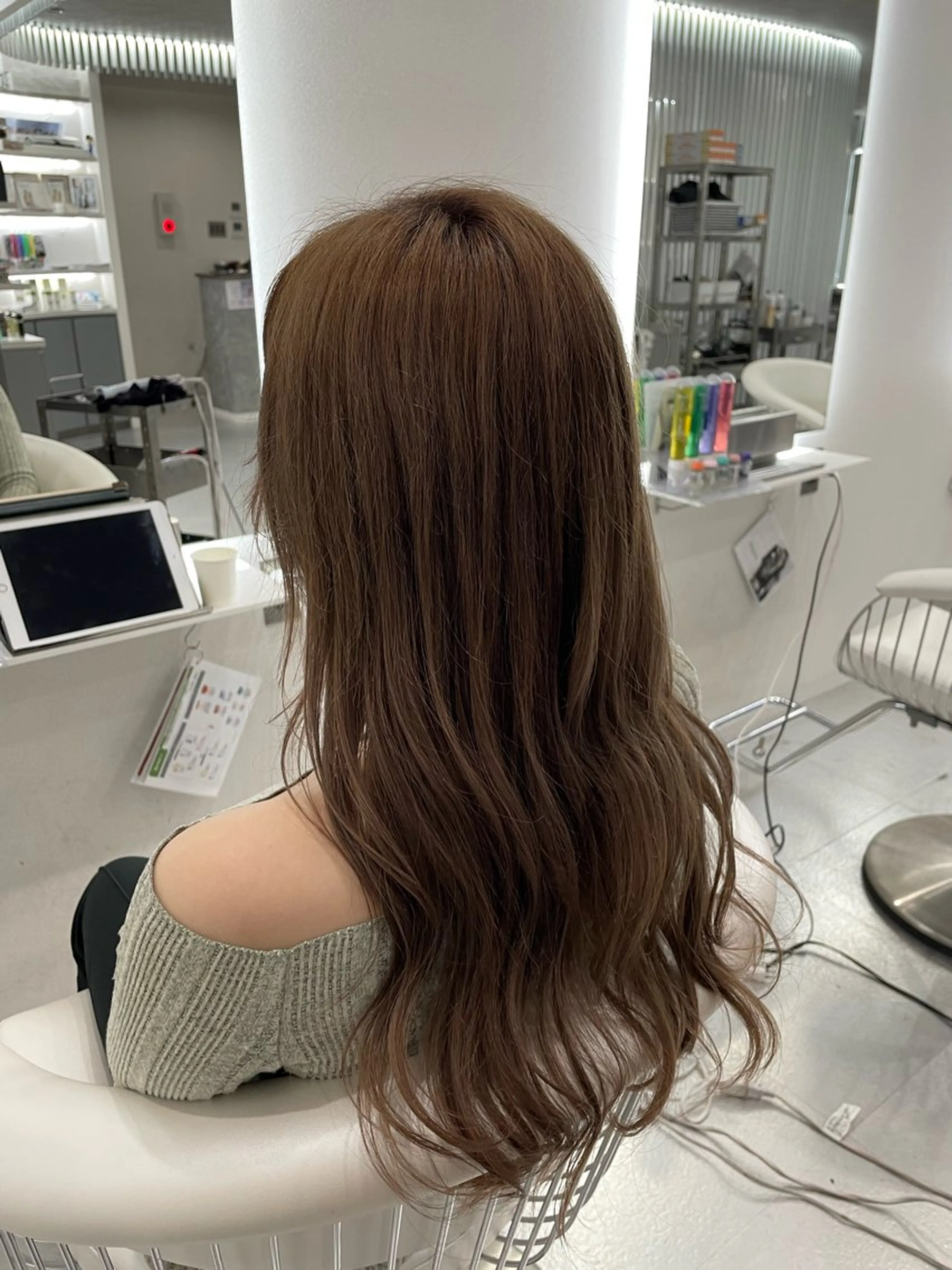 カラー 野崎 孝章のヘアスタイル