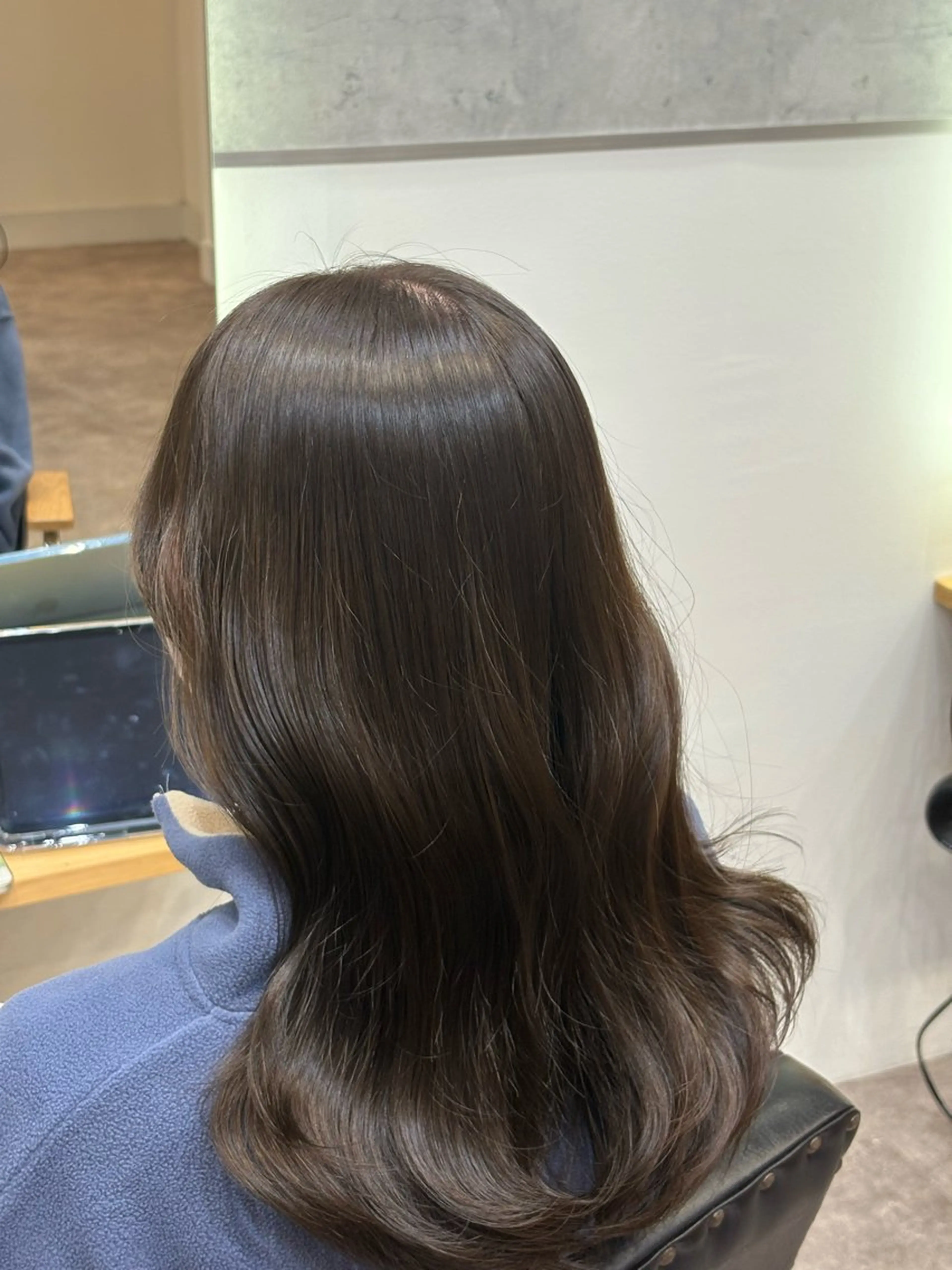 【約8トーン以下】髪質改善カラー+トリートメント✨️の写真