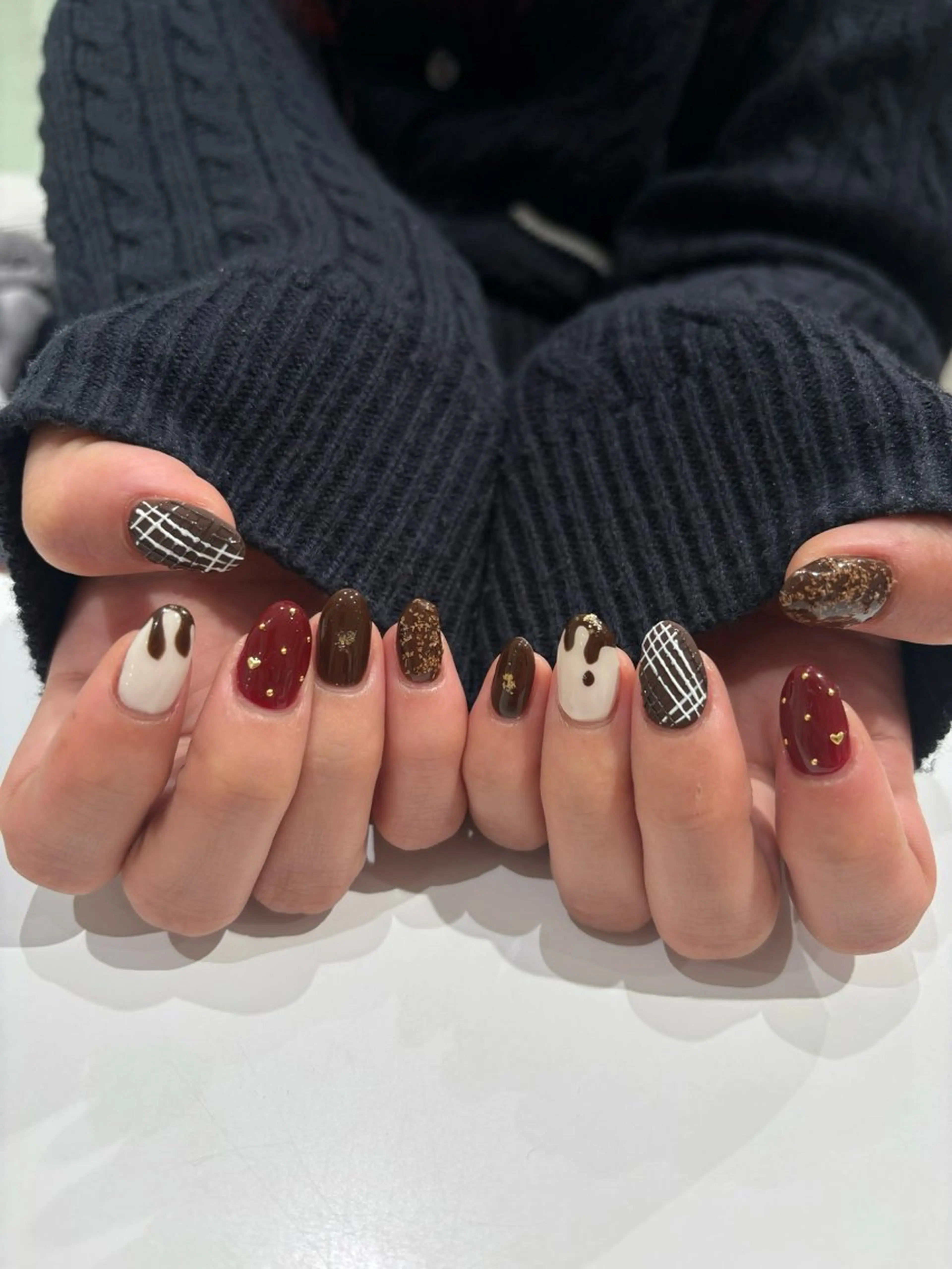 ネイル バレンタイン VINGT NAIL所属・VINGT 大谷のネイルデザイン