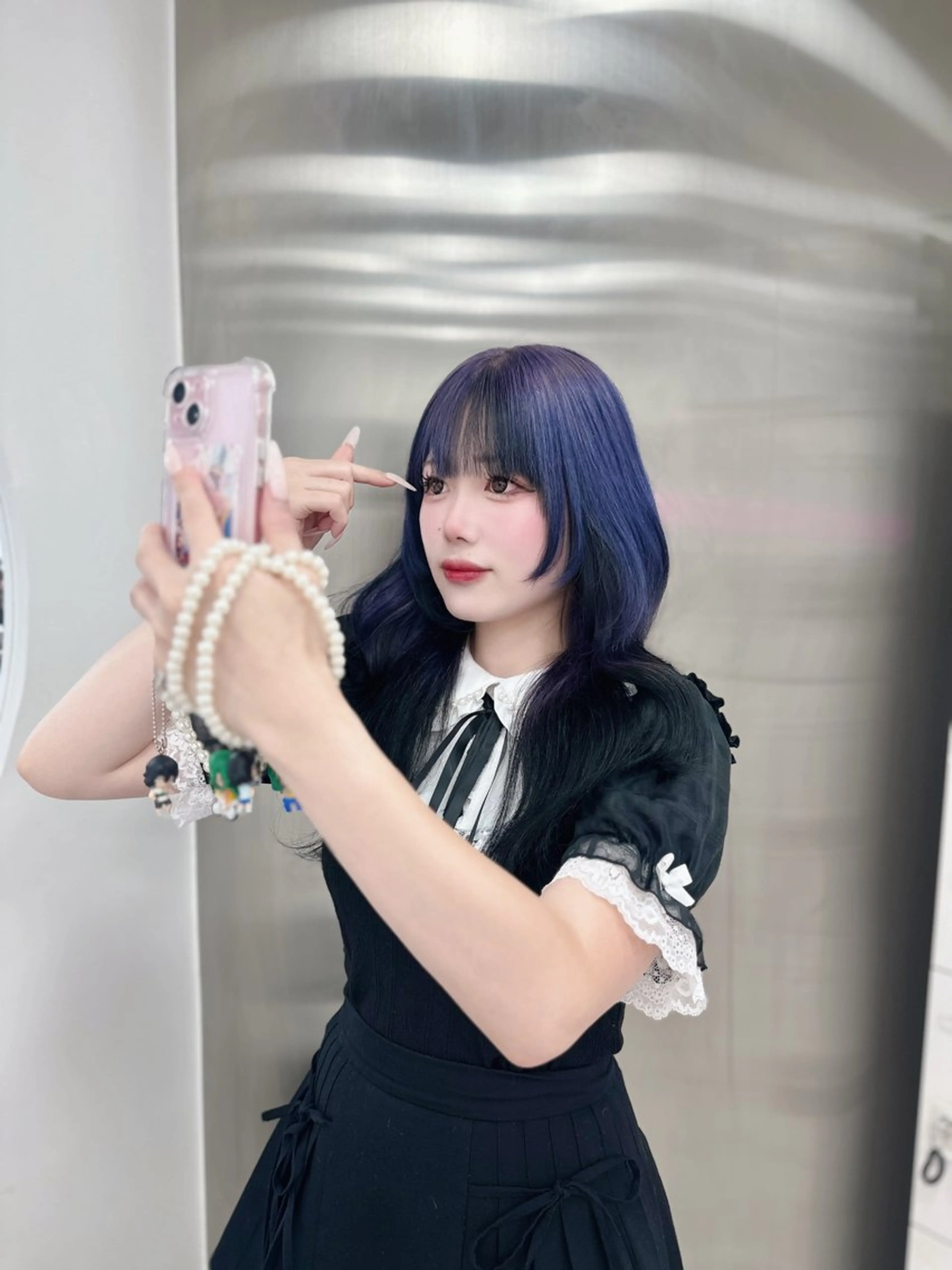 カラー パーマ ヘアアレンジ メンズ キッズ ♥️韓国ヘア レイヤー♥️ゆりのヘアスタイル