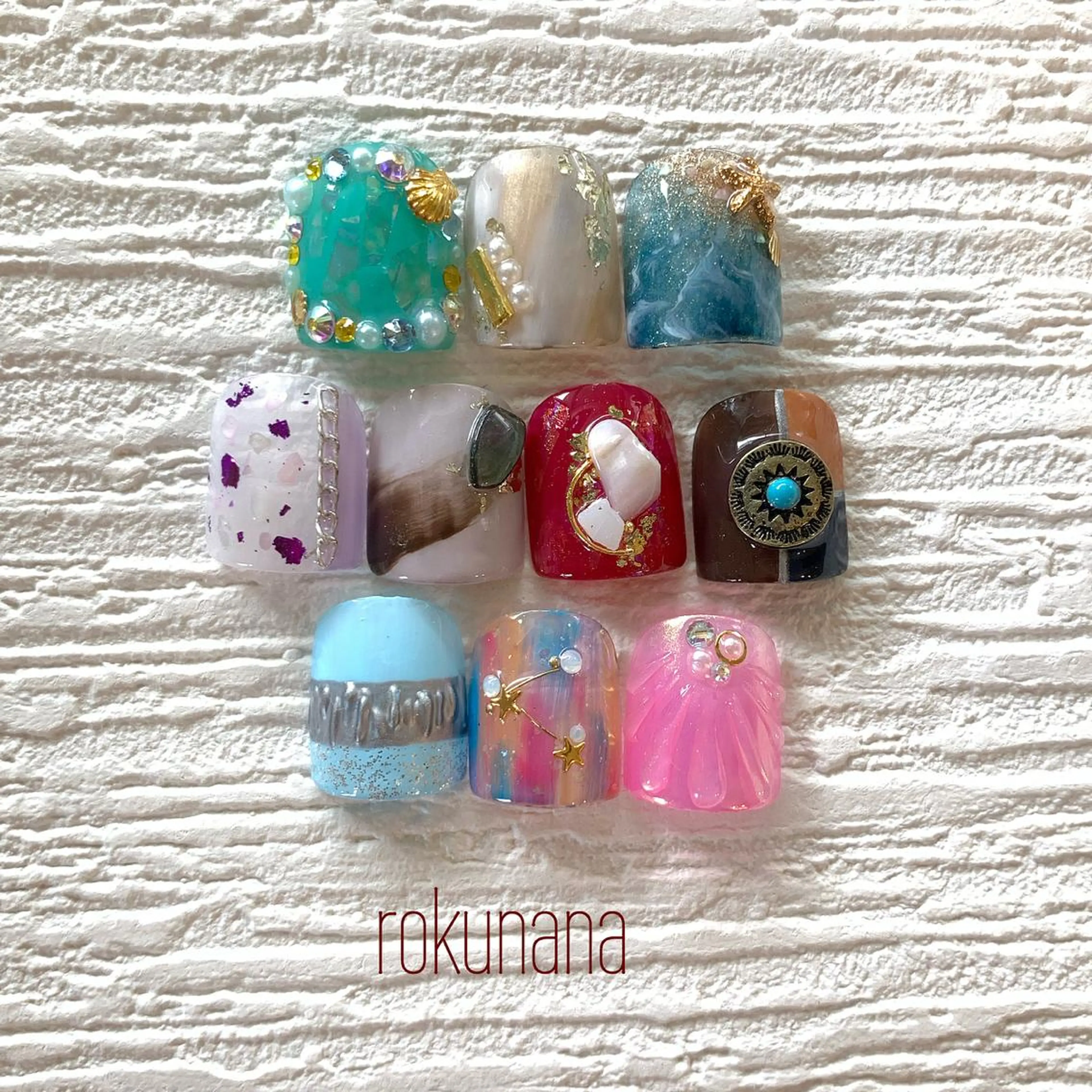 ネイル rokunana 佐野のネイルデザイン