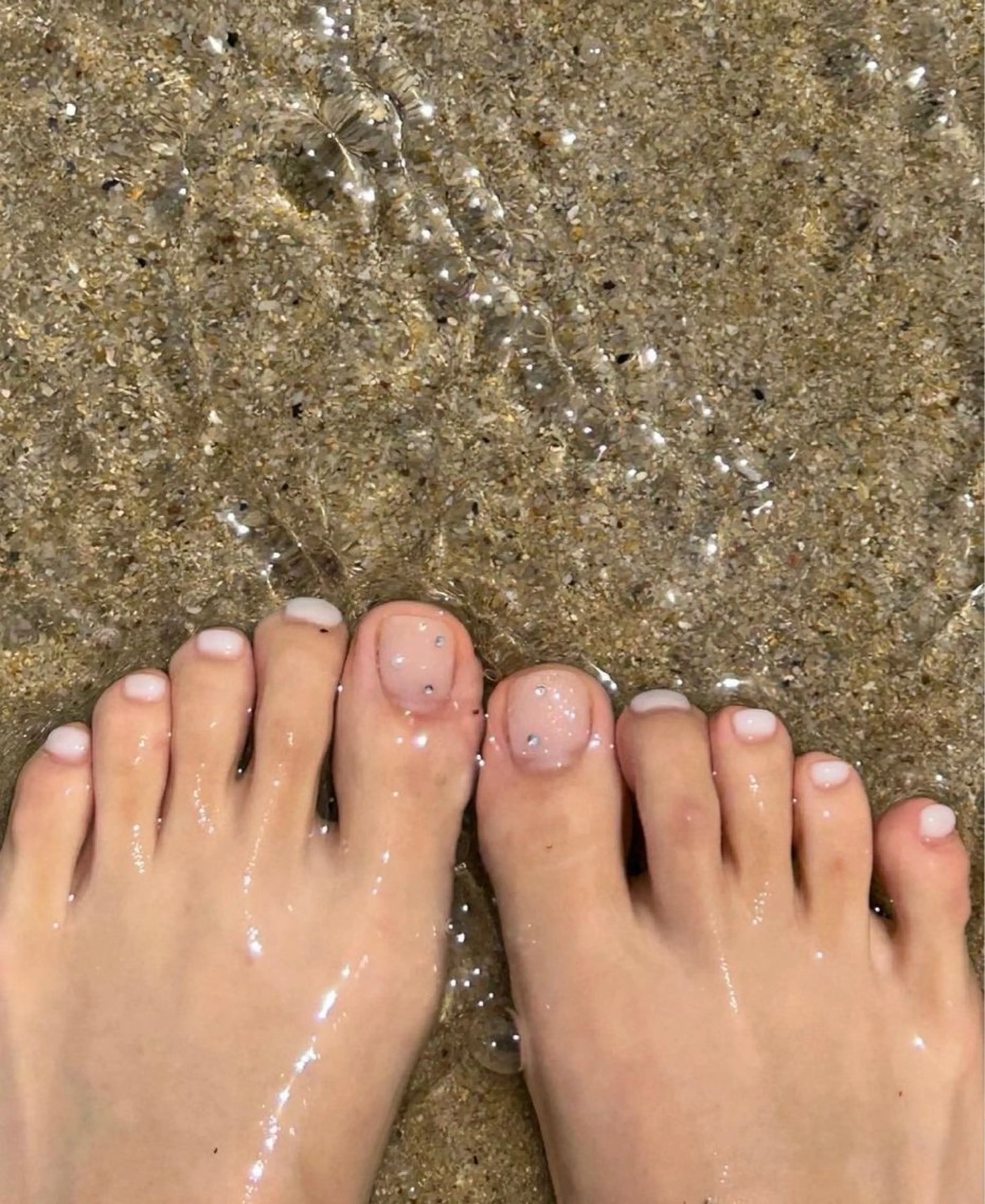 ネイル フットネイル snazzy Anzuのネイルデザイン