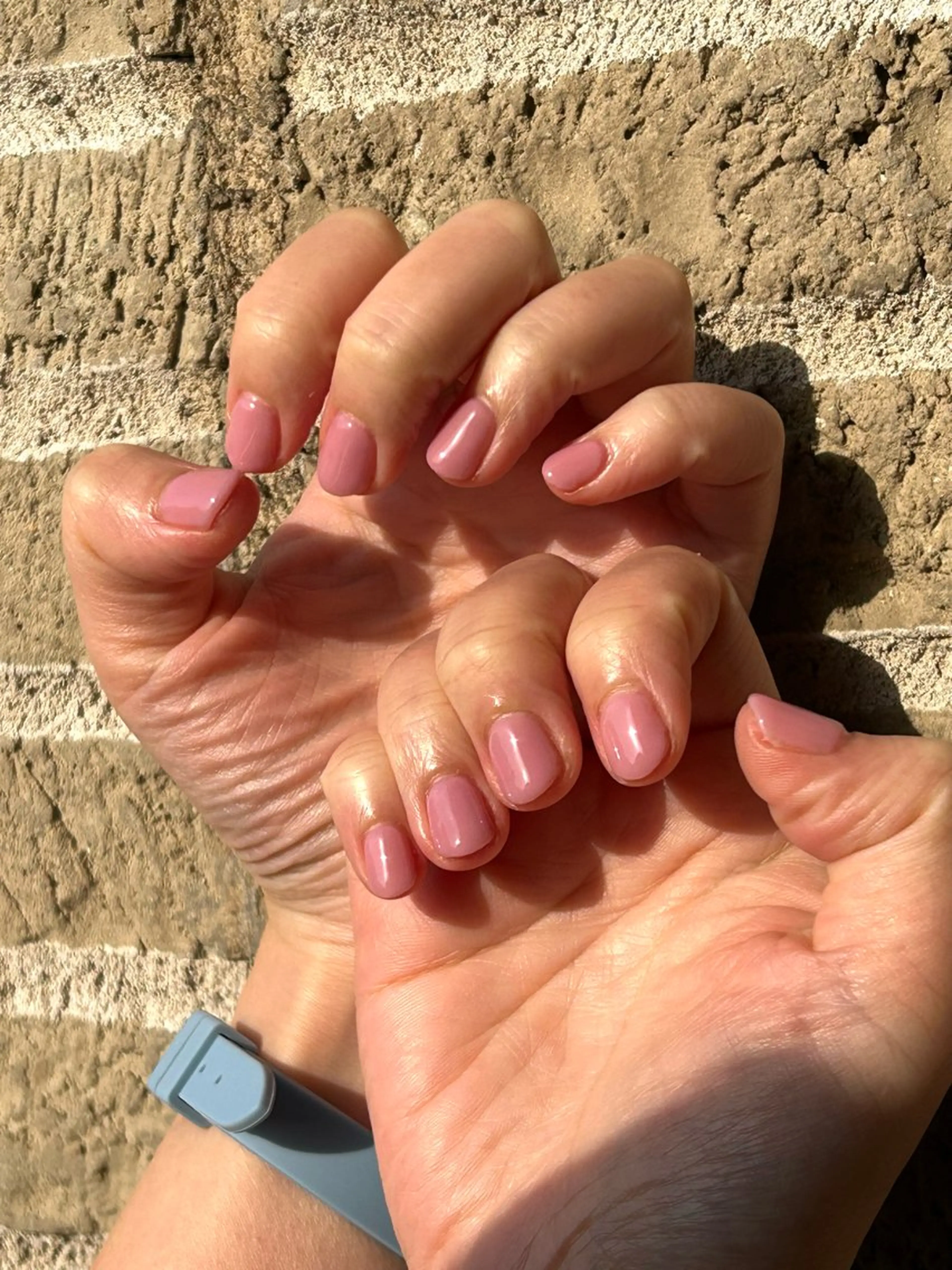 ネイル ピンク ショートネイル ハンドネイル Mana  🫧 パラジェル⌇自由が丘のネイルデザイン