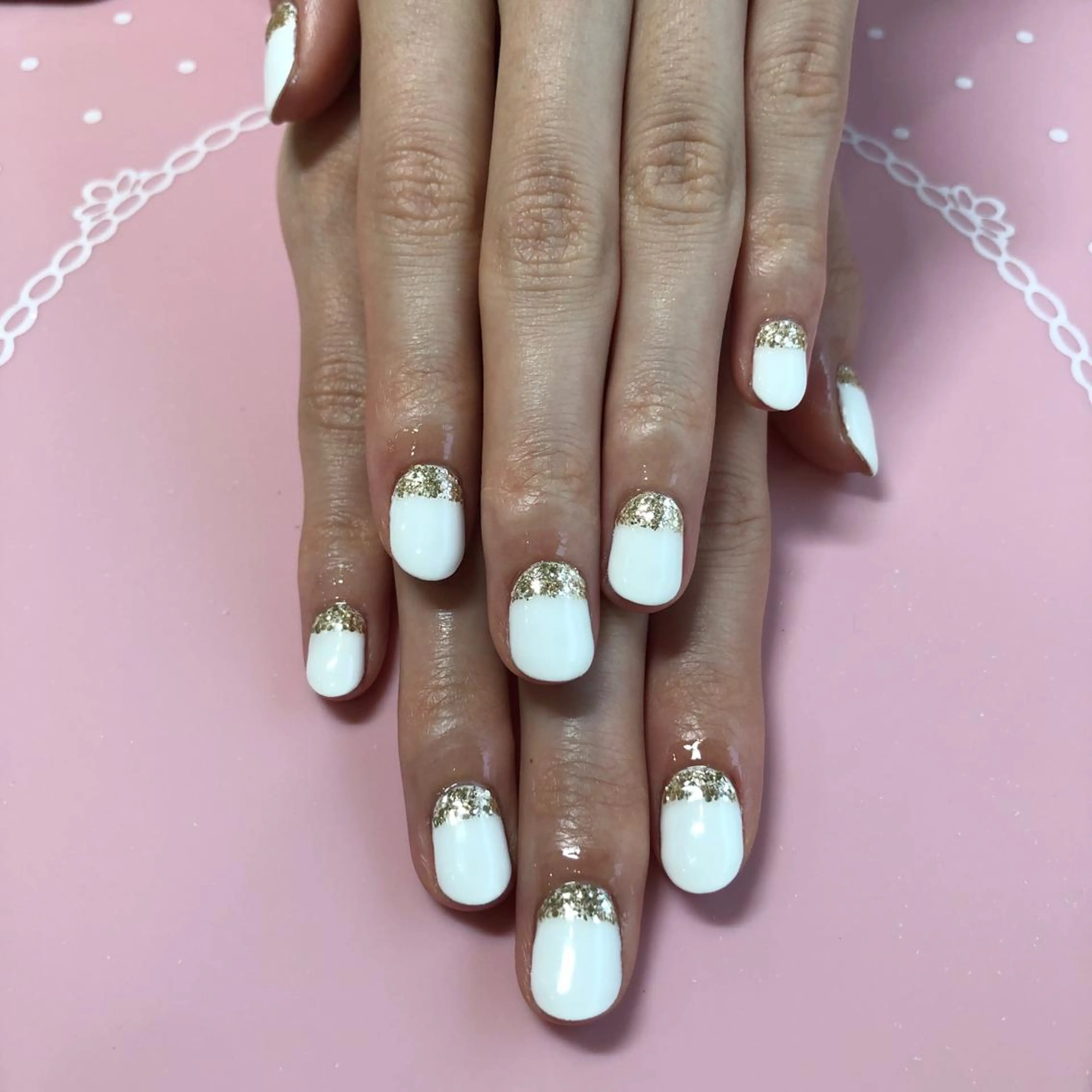 ショート ネイル ハンドネイル 《LB》ラブリエ Nail&eyeのマツエク・マツパデザイン