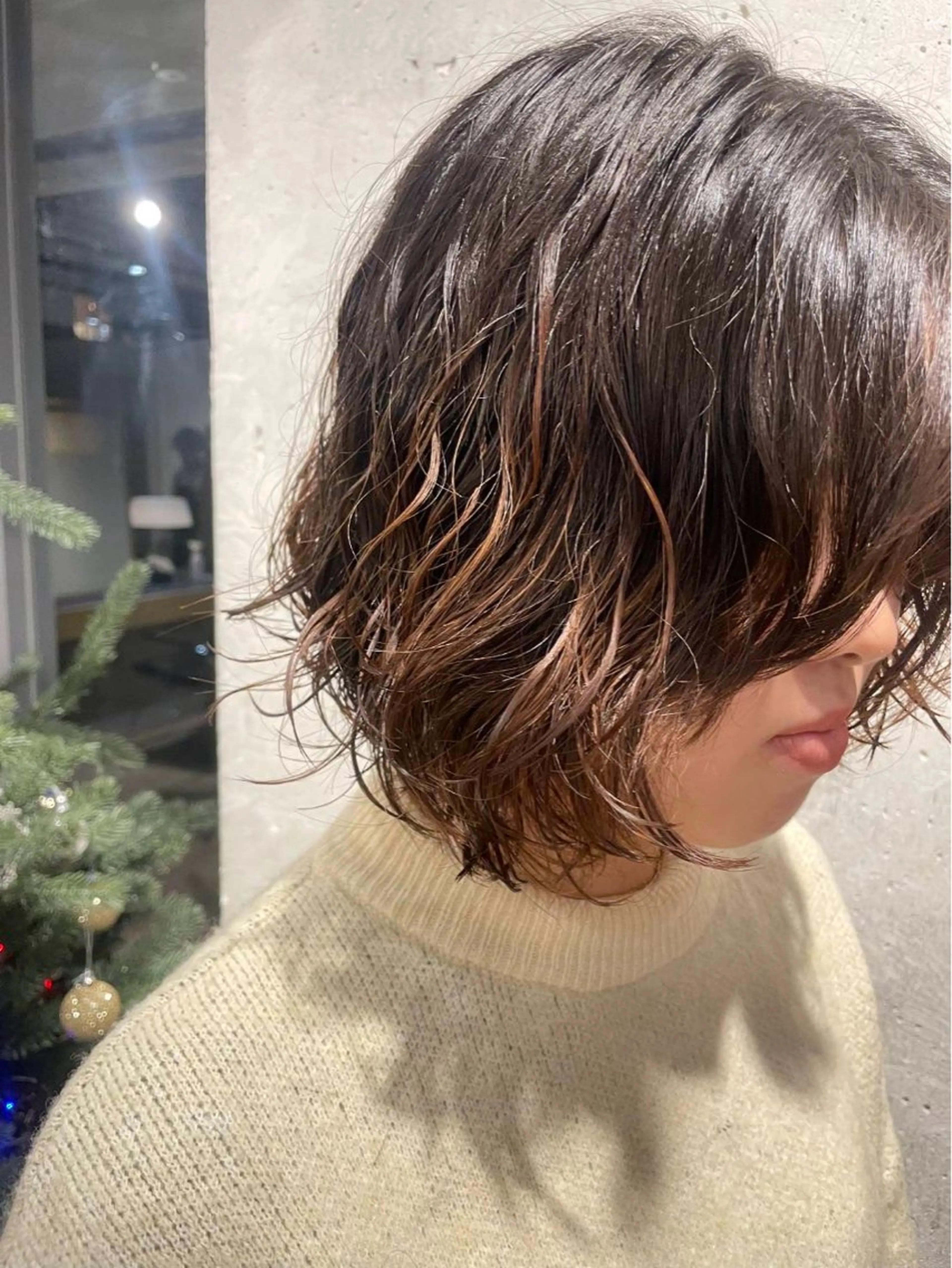 ショート パーマ Emerge横浜所属・JURI 🎀透明感カラー🎀のヘアスタイル