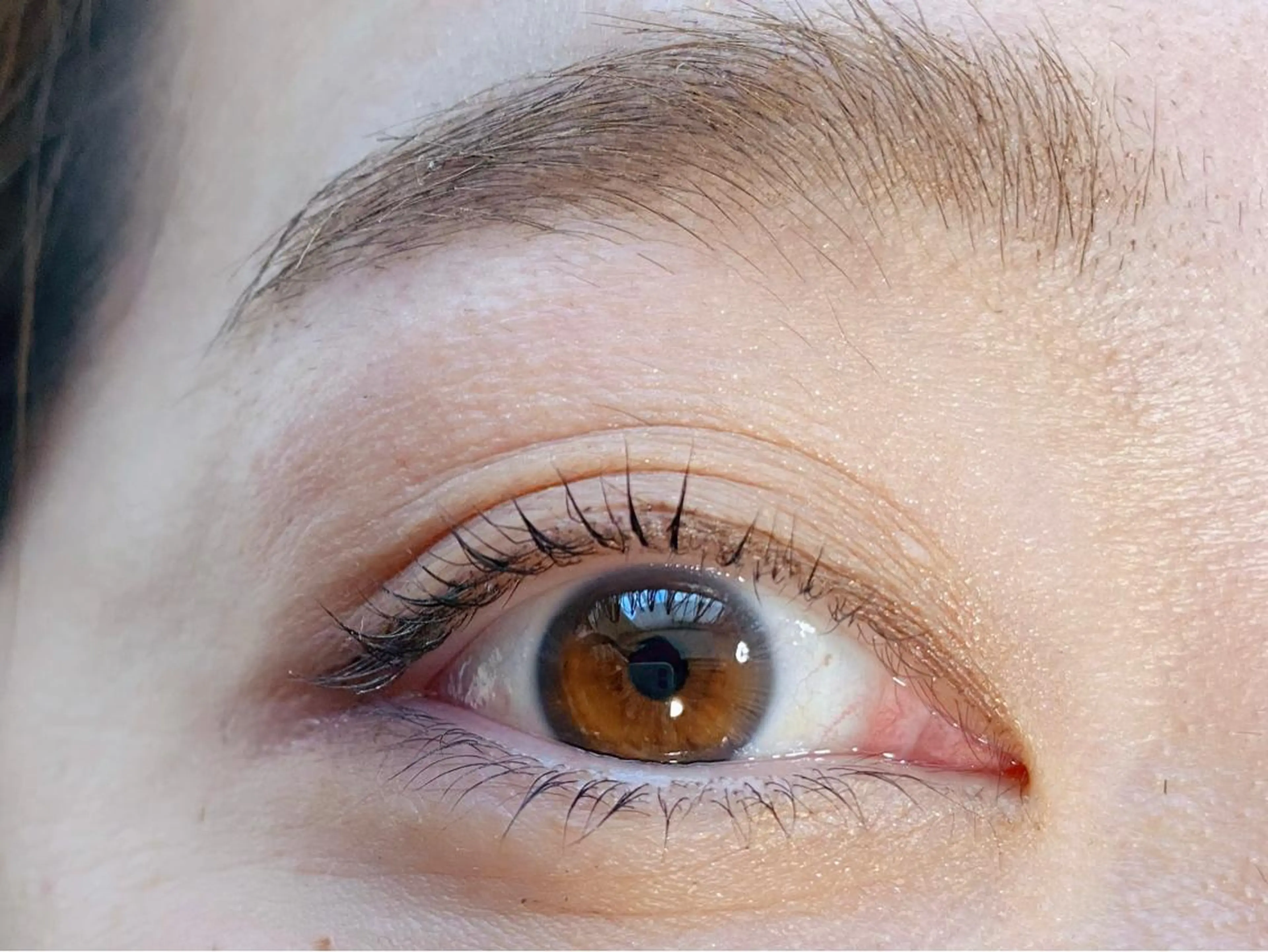 下まつげパーマの写真