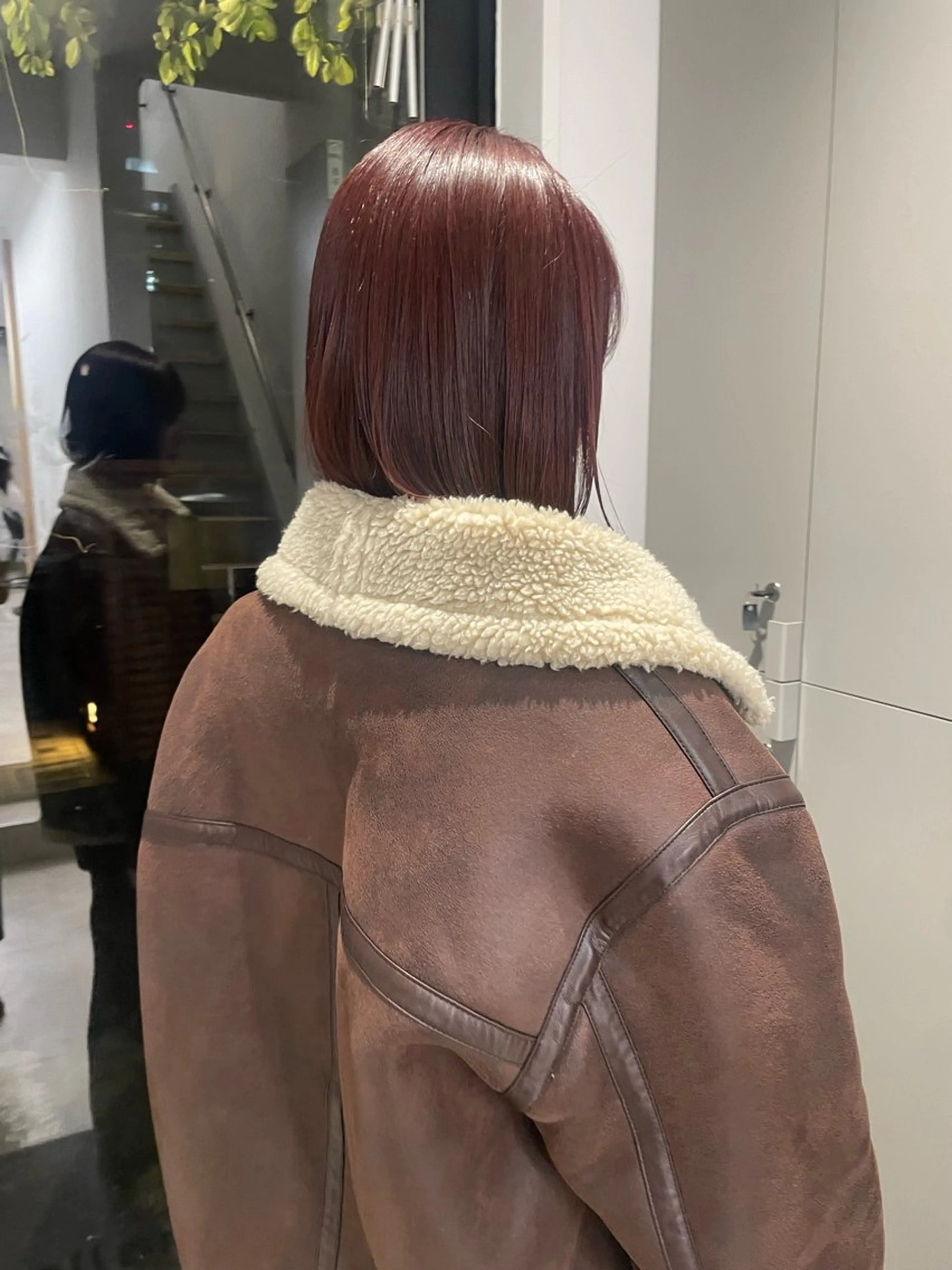 ミディアム カラー ブリーチ 縮毛矯正 🌙suwa🌙 /カットのヘアスタイル