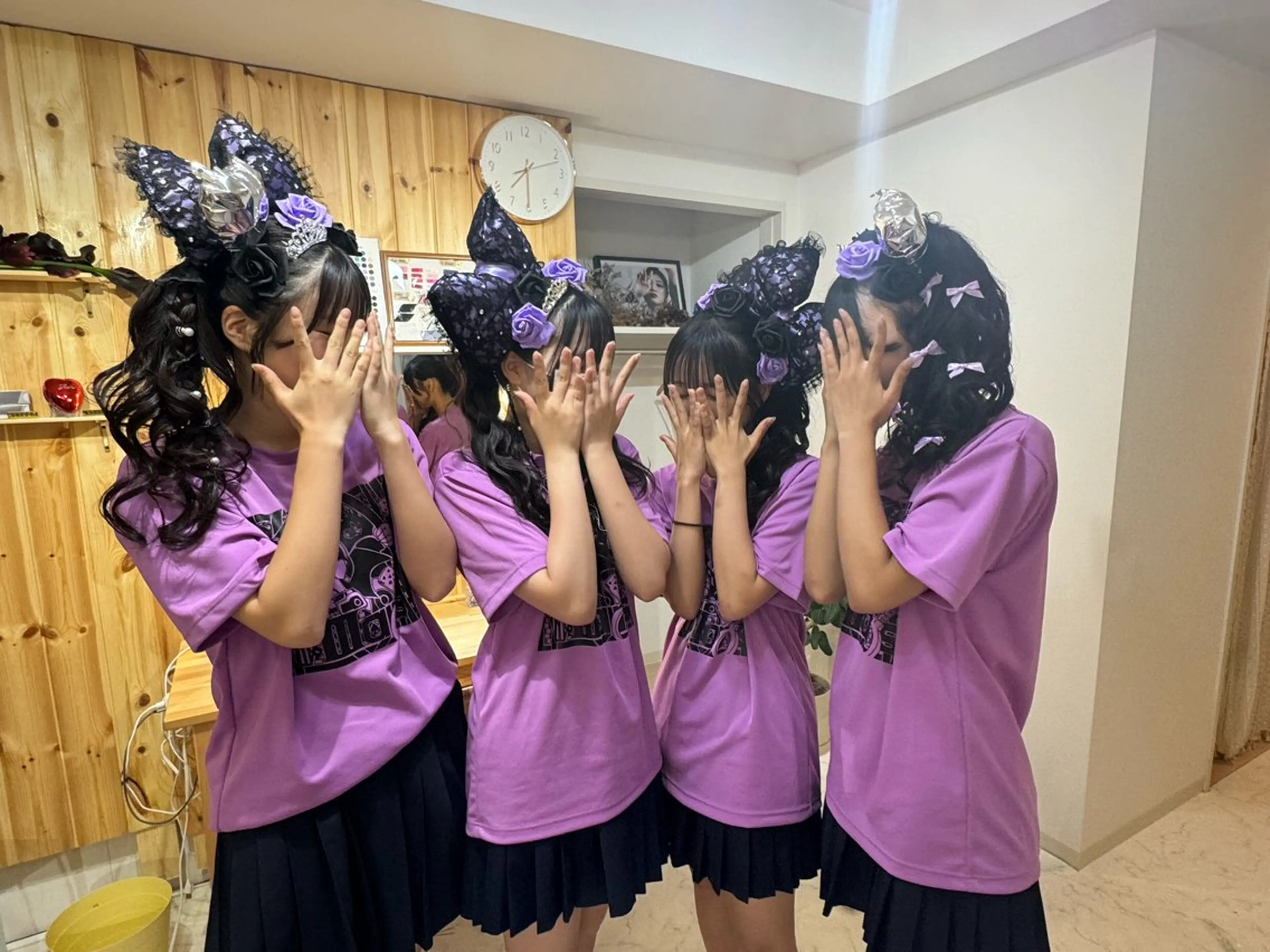 ロング ヘアアレンジ 鷲見 望のヘアスタイル