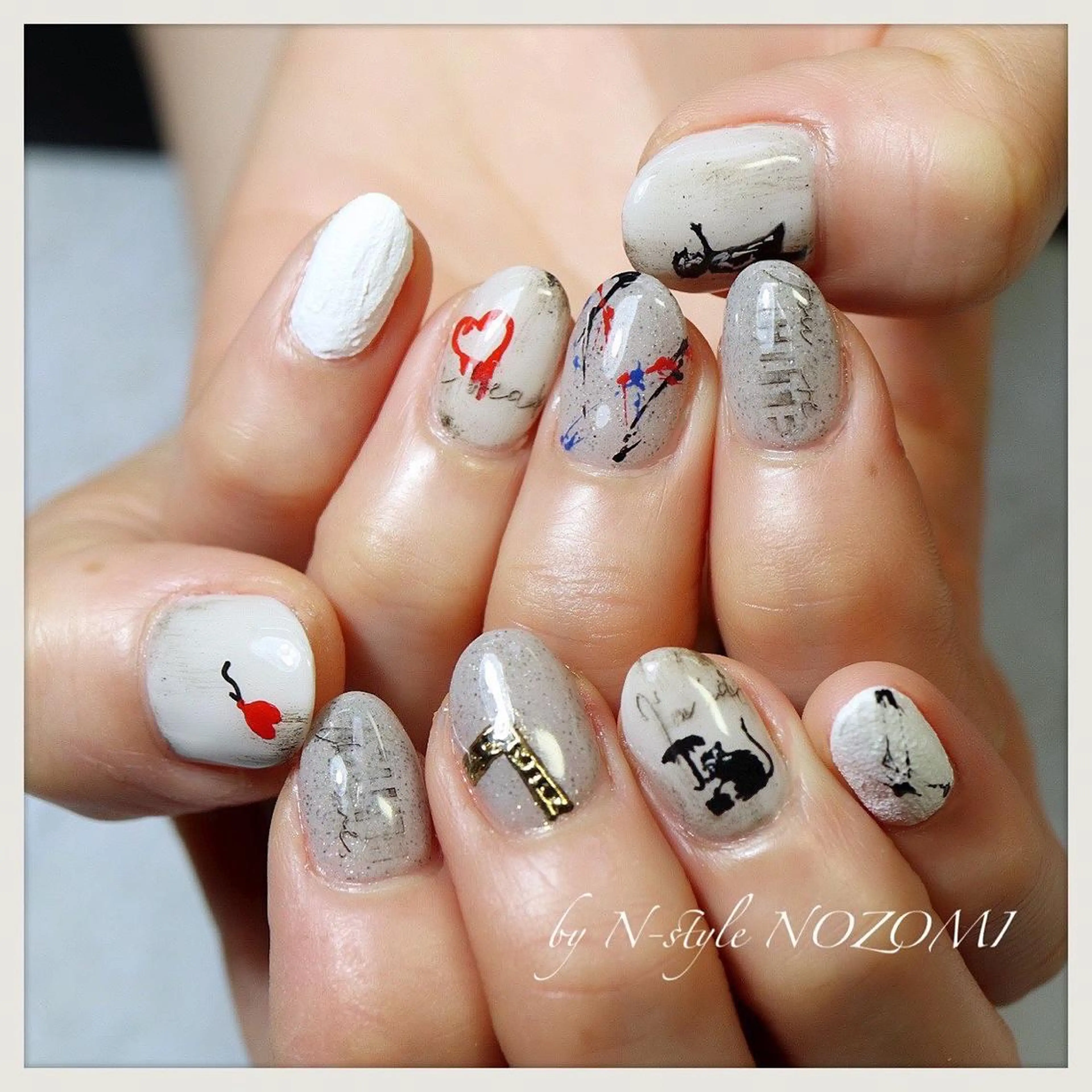ネイル ネイルN-STYLE スタッフのネイルデザイン