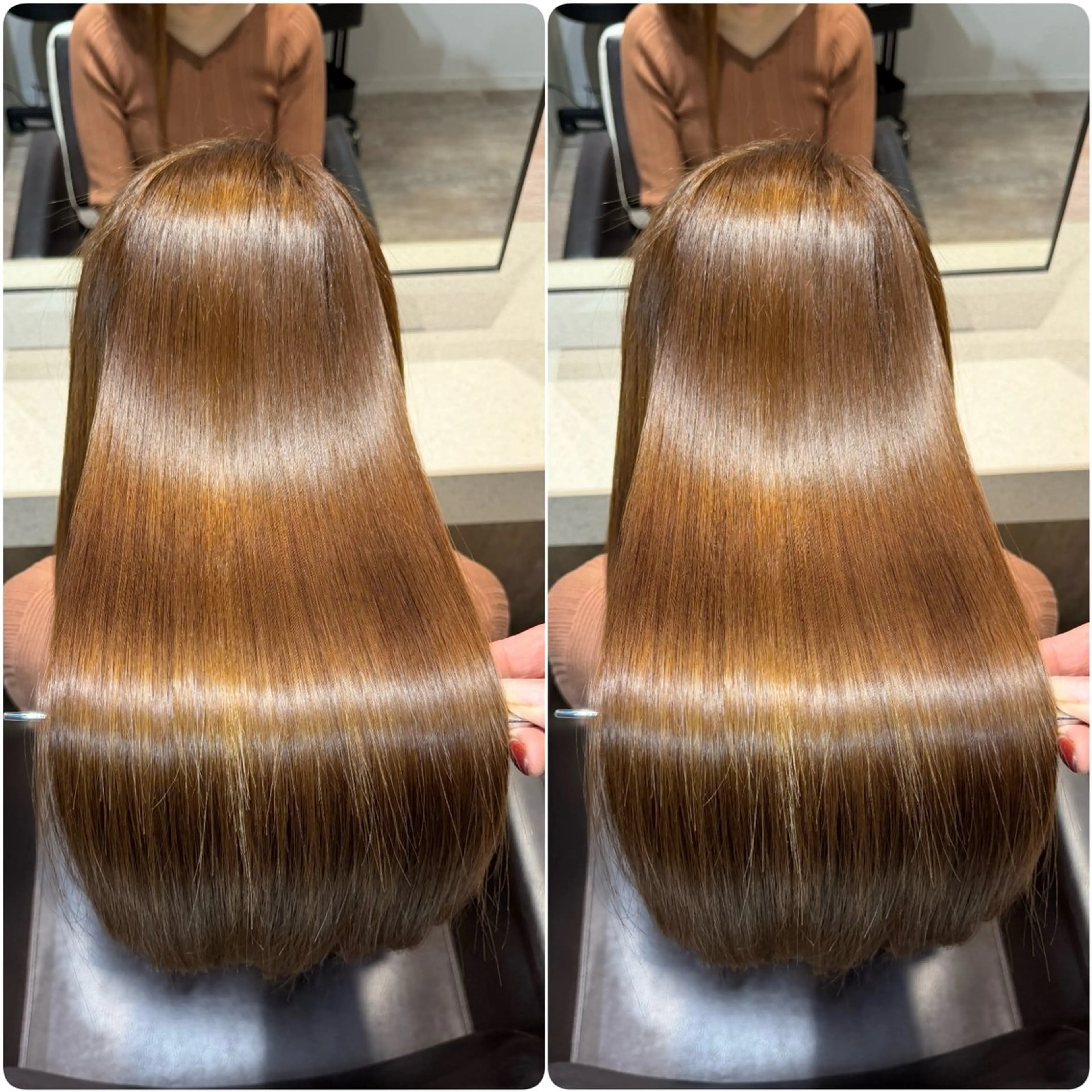 ロング カラー カット 縮毛矯正 トリートメント youres hair 髪質改善トリートメント&ヘッドスパ 新宿EAST所属・🌹ULTOWA🌹 髪質改善/縮毛/店長のヘアスタイル