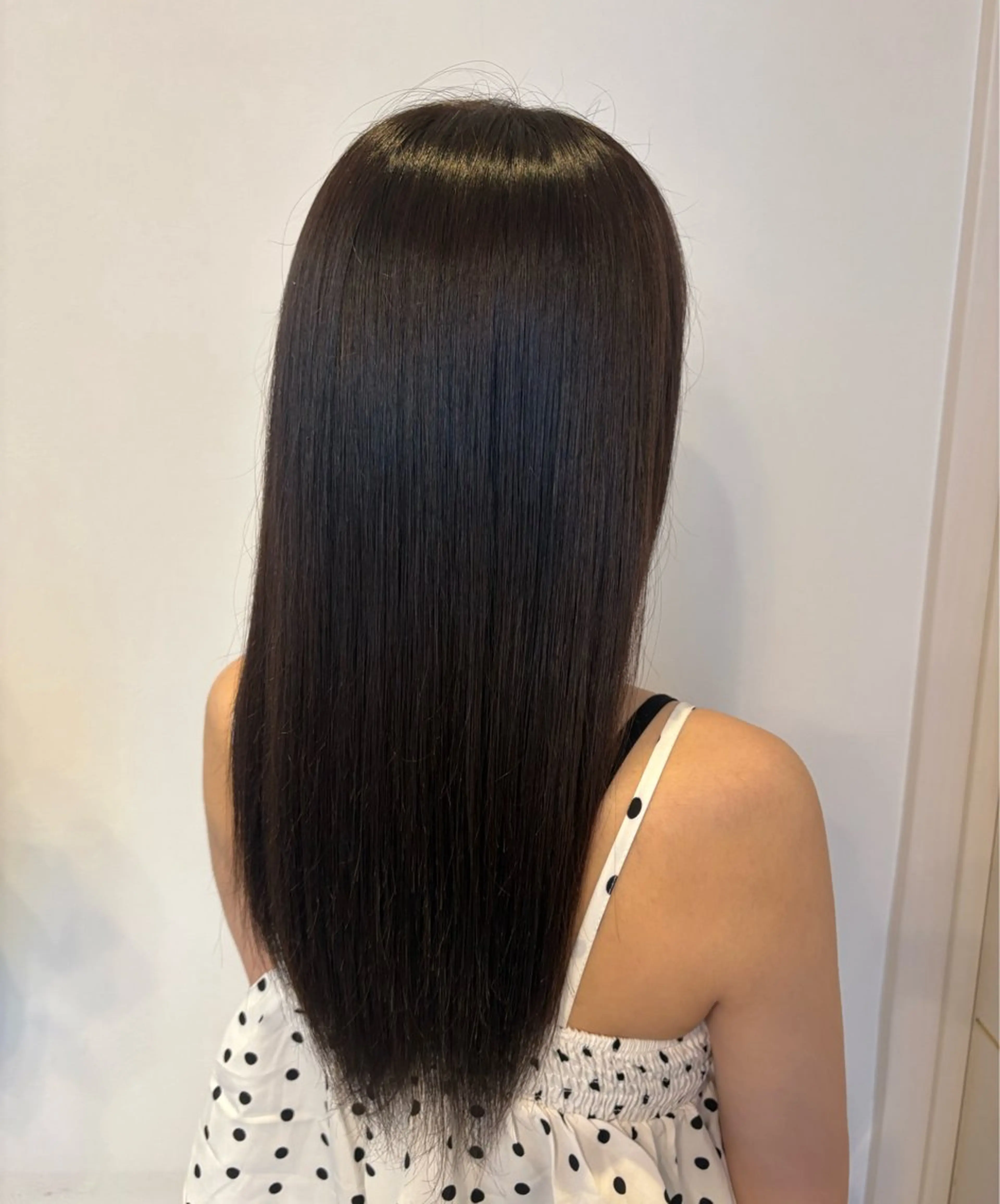 ロング ヘアカラー トリートメント 田中 希のヘアスタイル