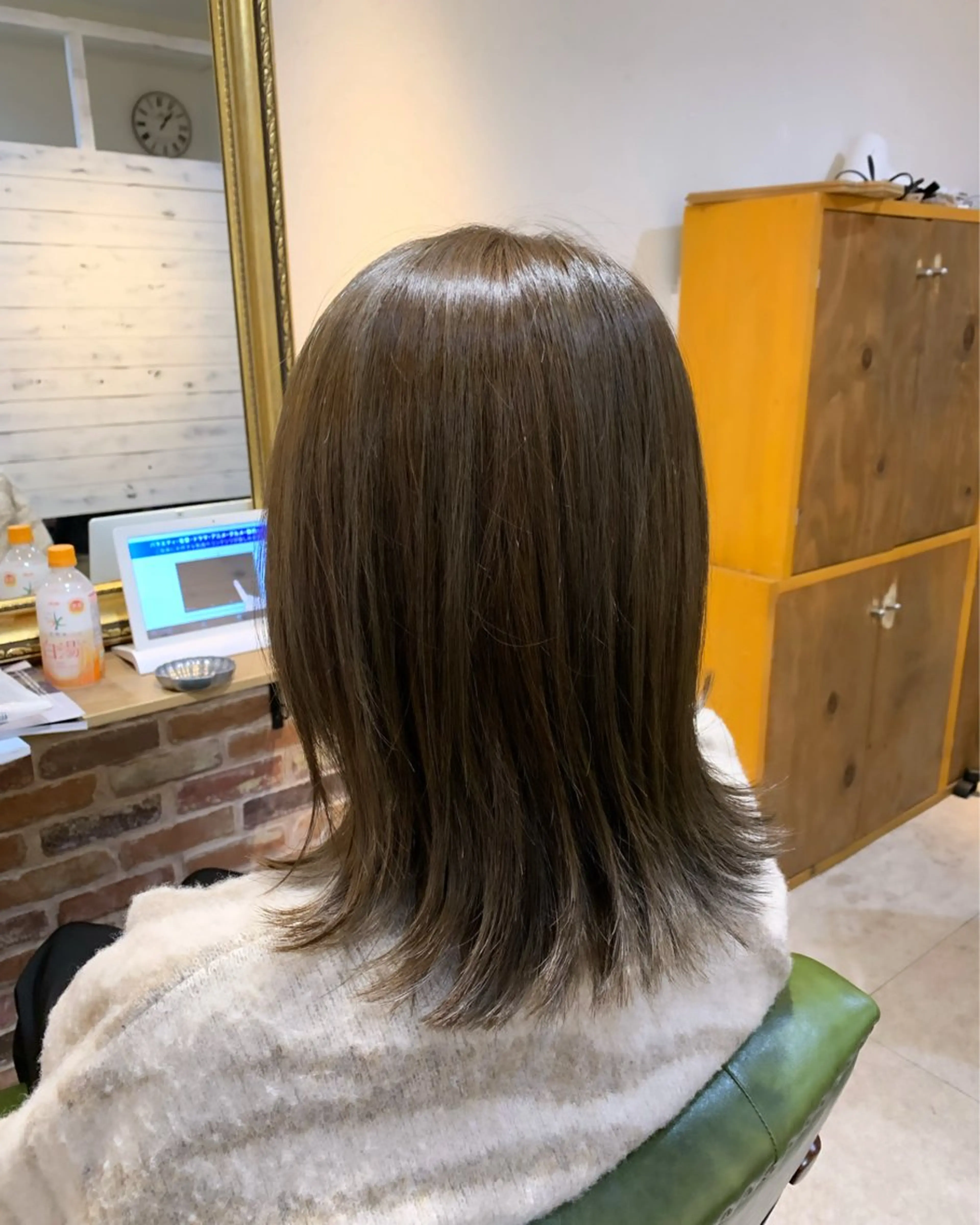 【SNSで話題☆】アディクシーカラーリタッチ+カット+プレTrの写真