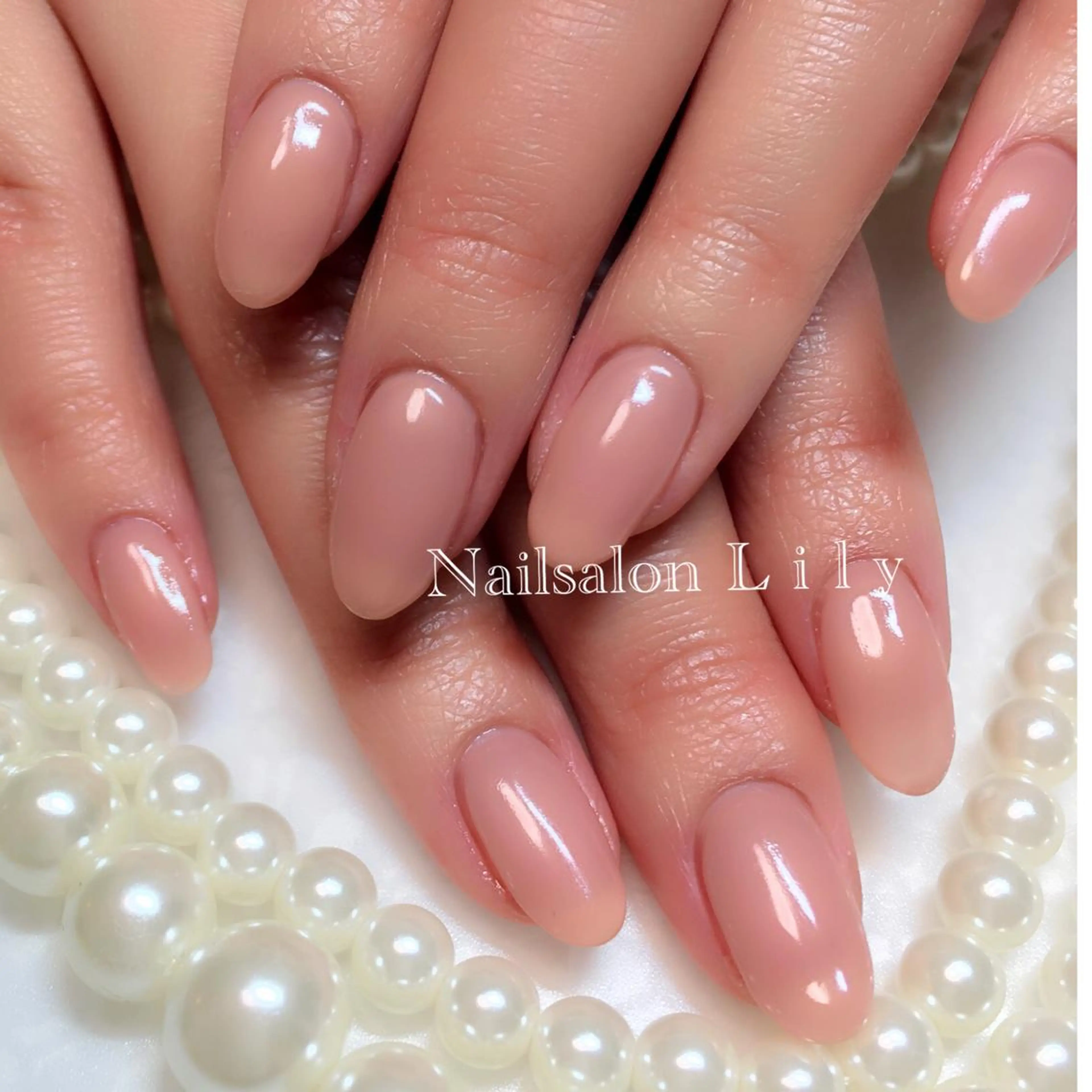 ネイル ワンカラーネイル Nailsalon Lilyのネイルデザイン