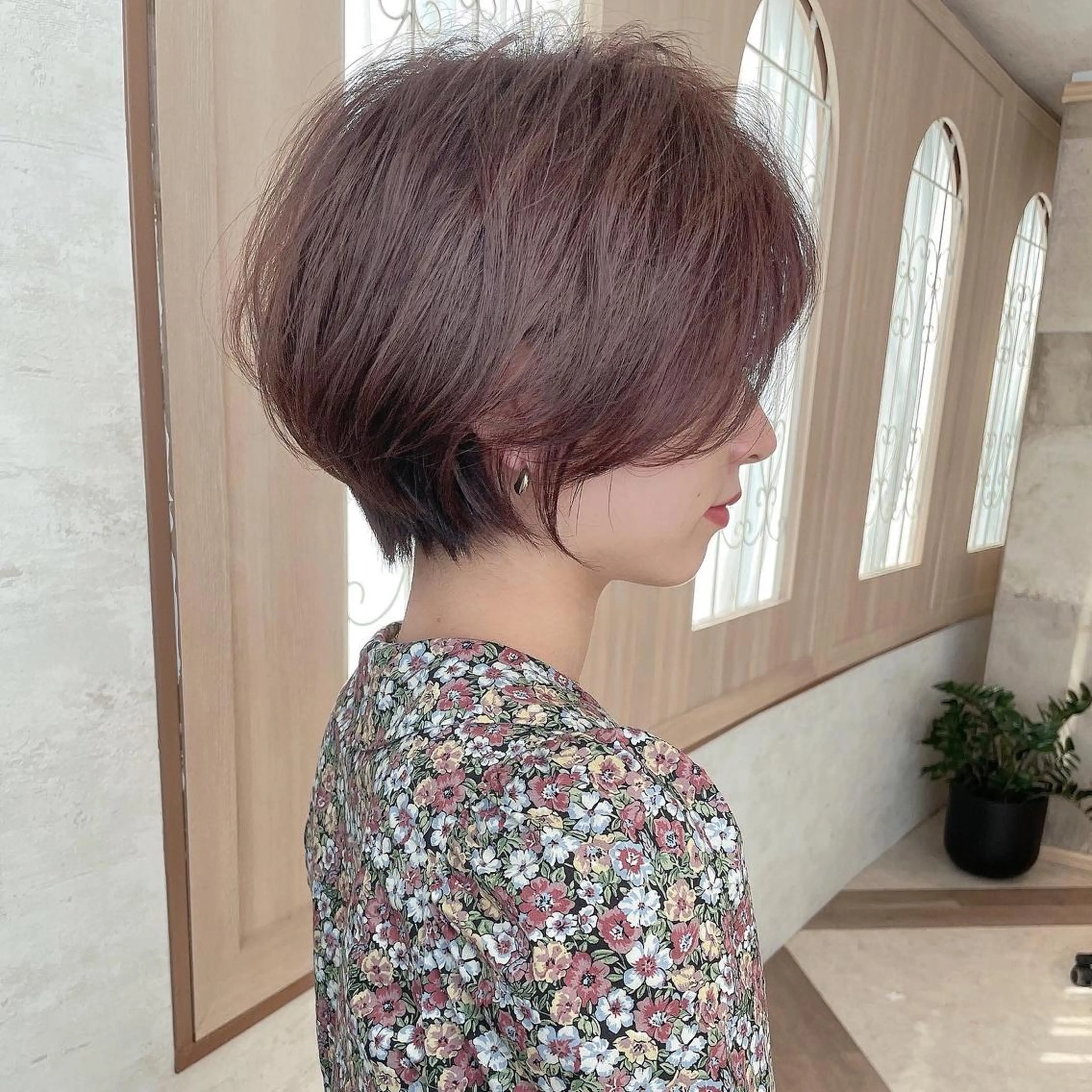 ショート カラー 美髪/カラー 美容院🌈渡辺隼也のヘアスタイル