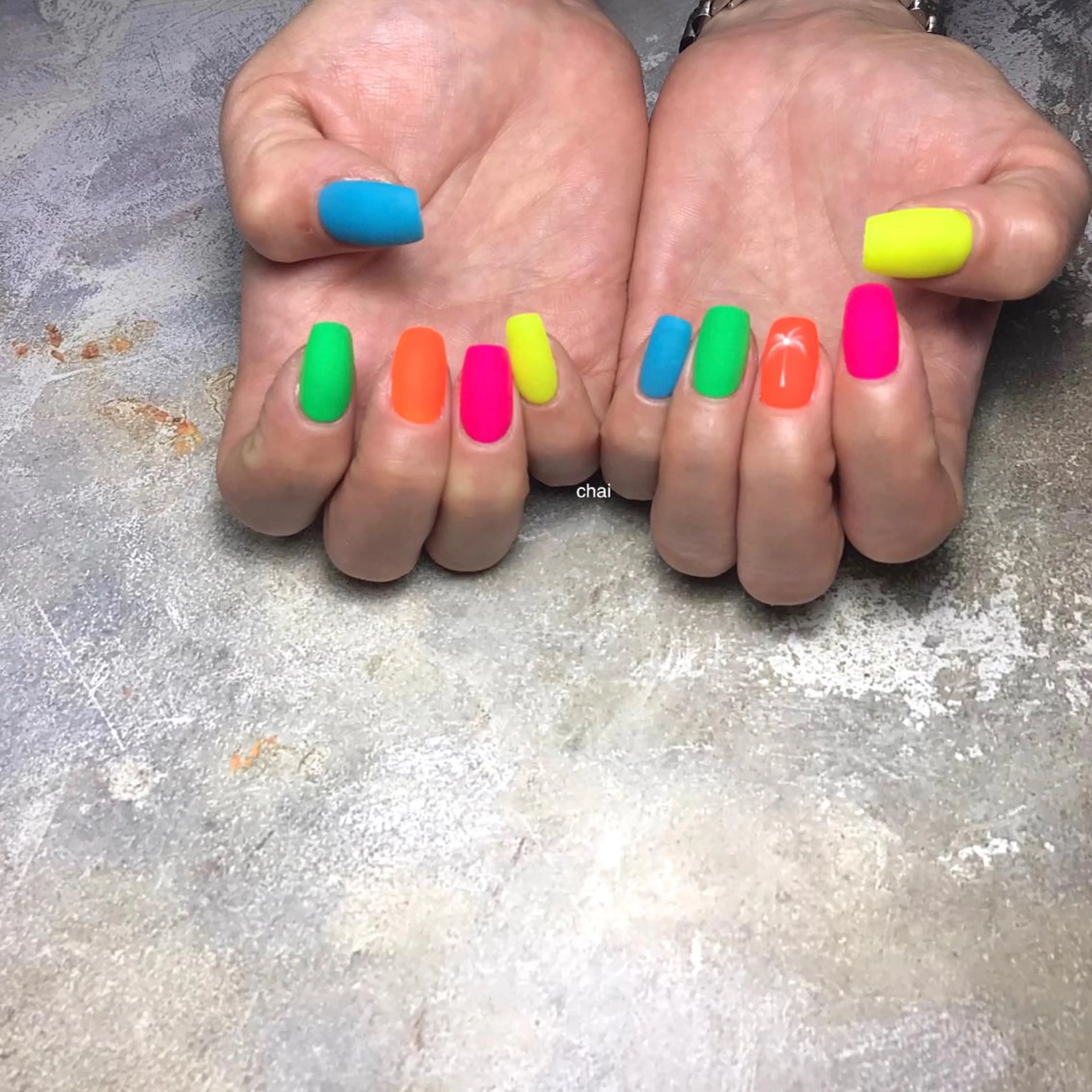 ネイル アートネイル マットネイル ワンカラーネイル ハンドネイル 💅 Ai.のネイルデザイン