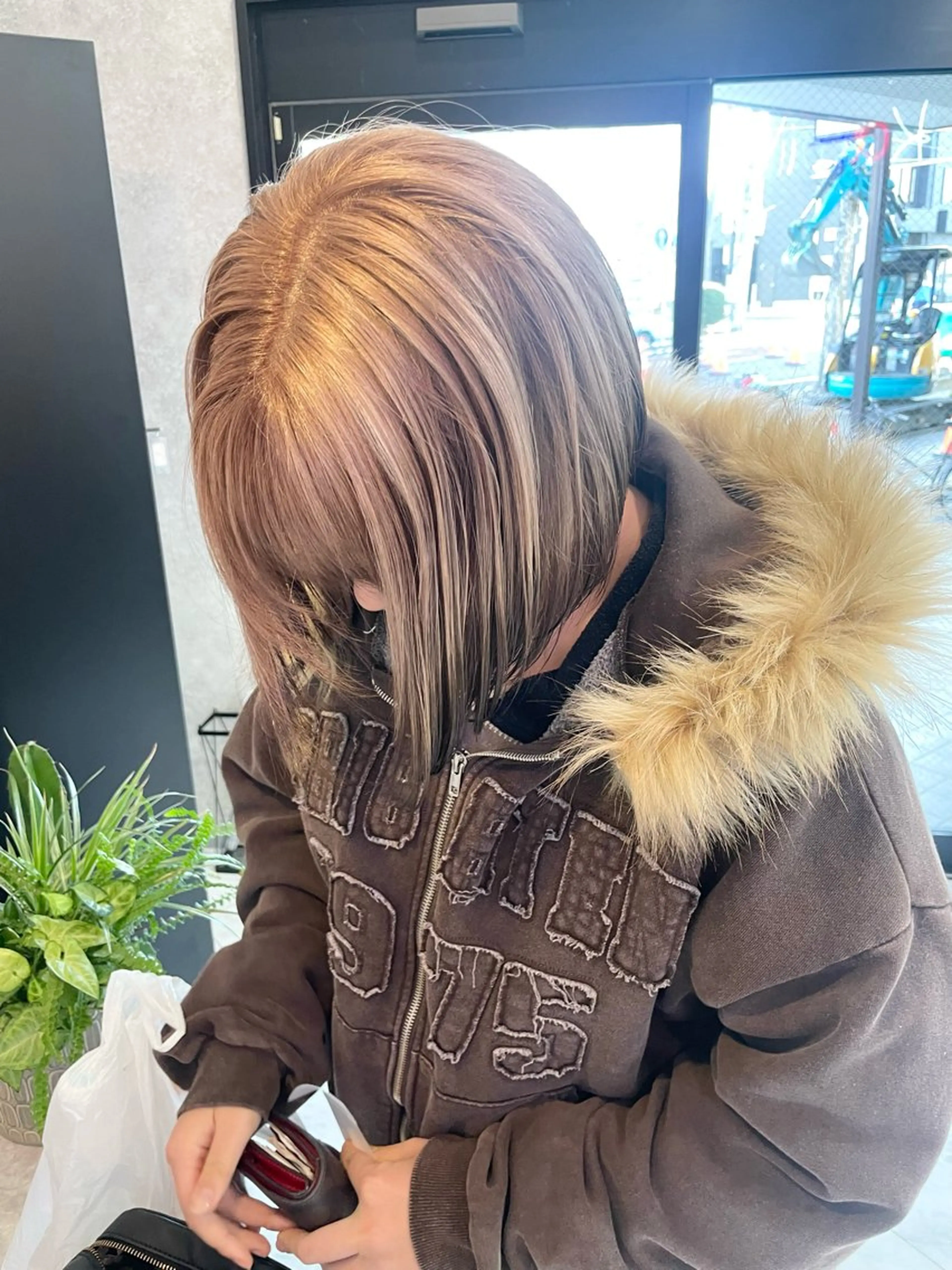 ショート 🦋ハイトーン🦋 石山 希理🦋のヘアスタイル