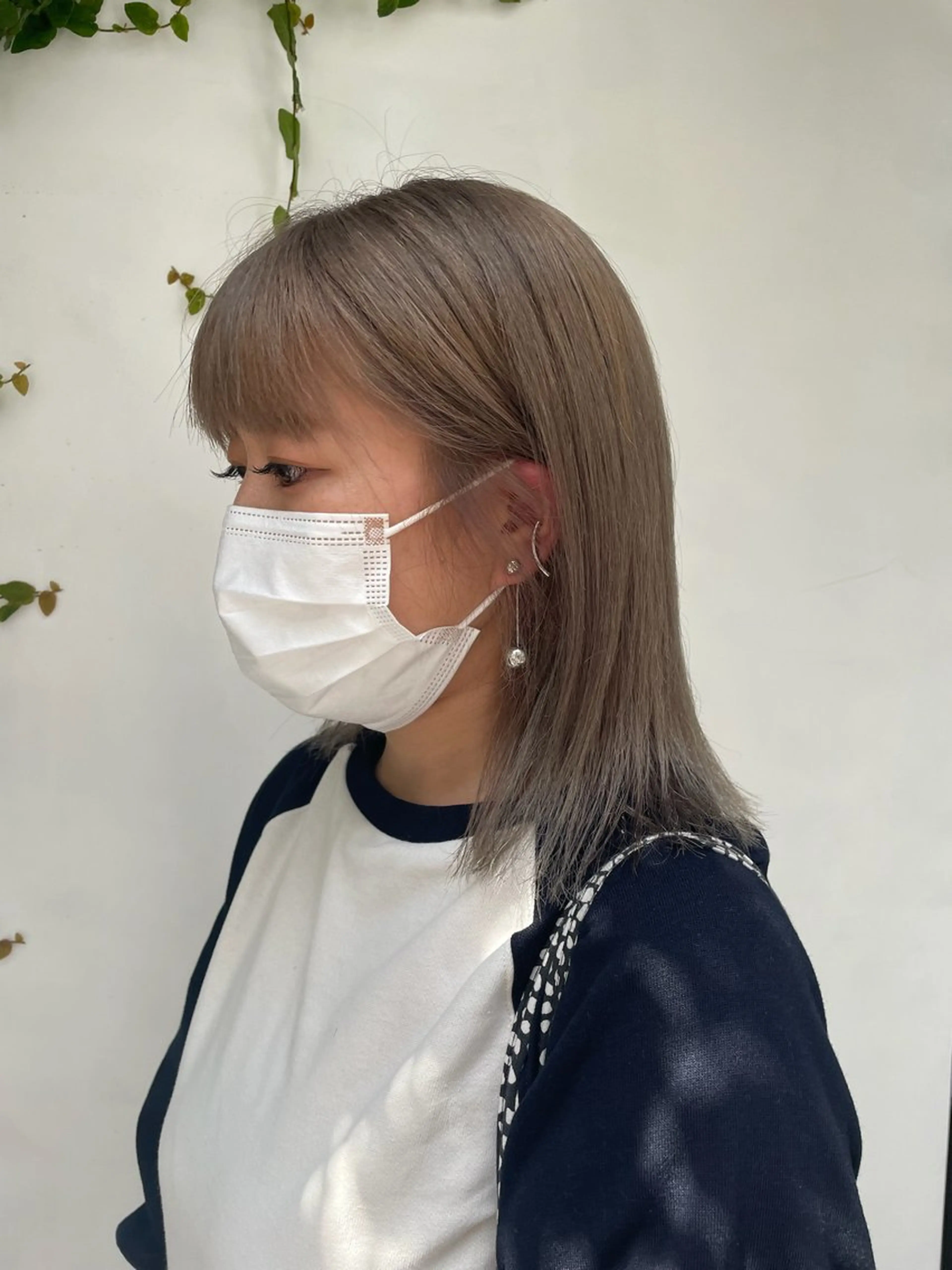 ミディアム カラー 韓国メンズヘア/ ダウンパーマ/歩夢のヘアスタイル