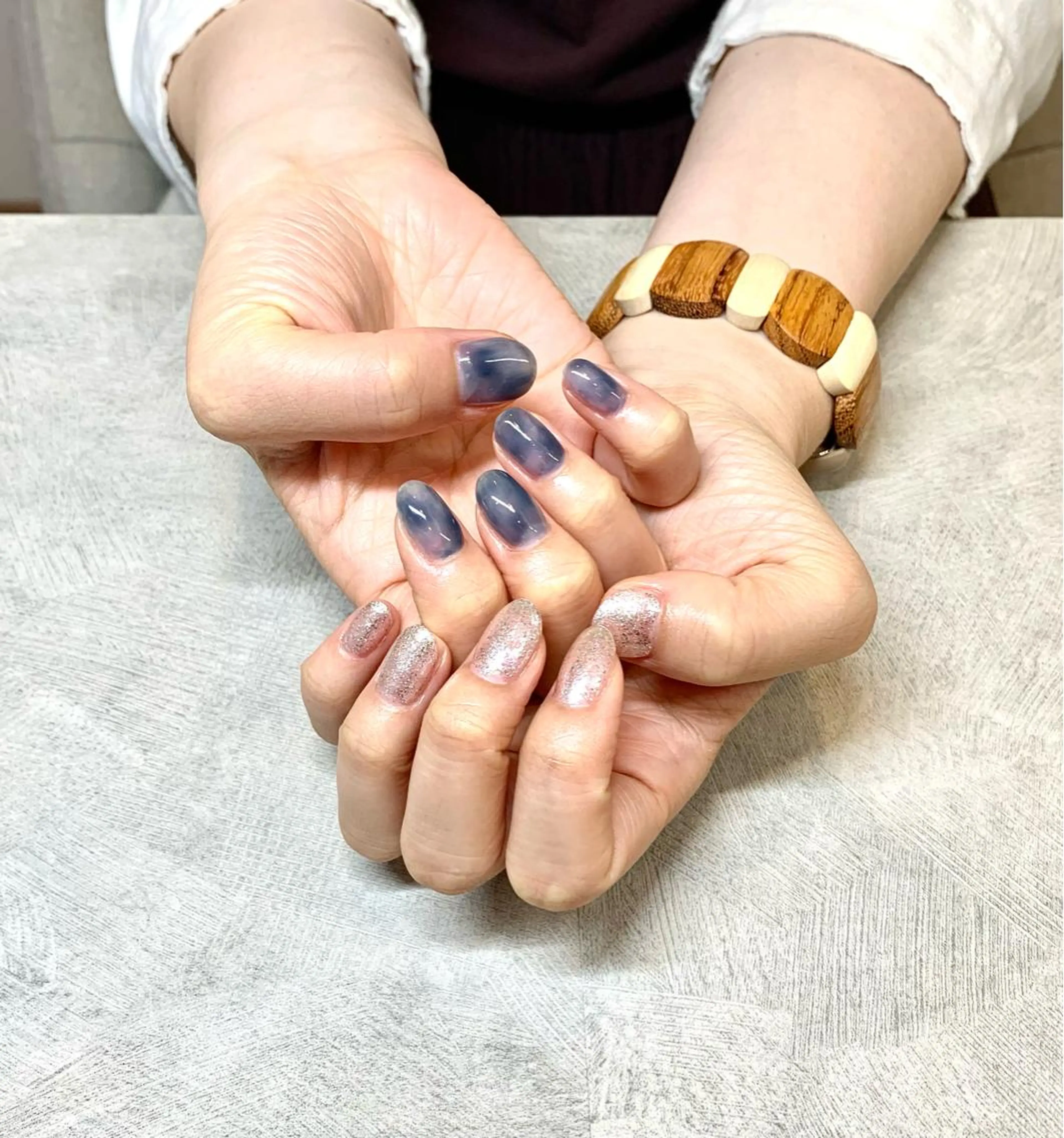 ネイル ワンカラーネイル nail salon Ｍのネイルデザイン