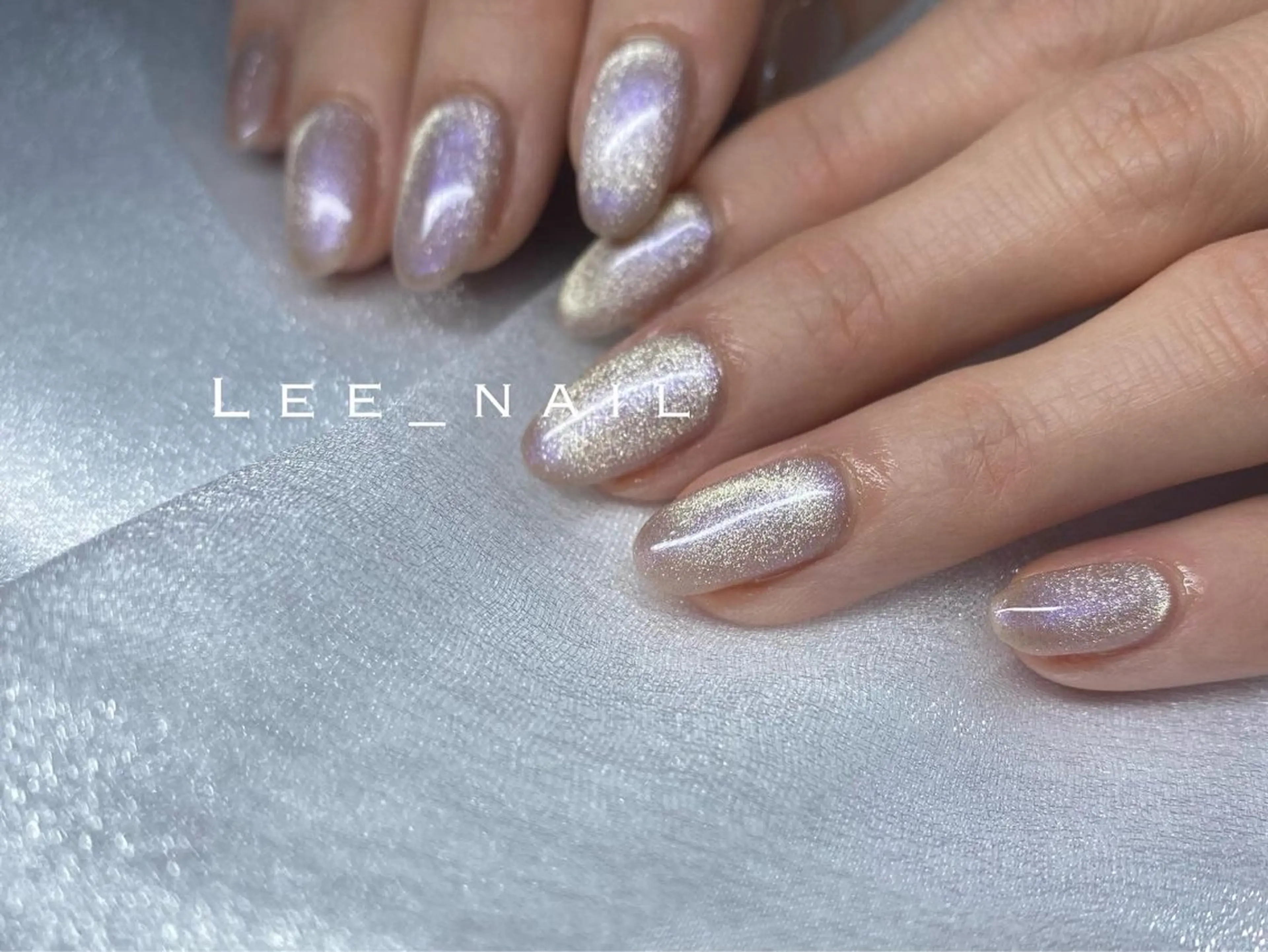 ネイル マグネットネイル ハンドネイル Lee_ nailのネイルデザイン