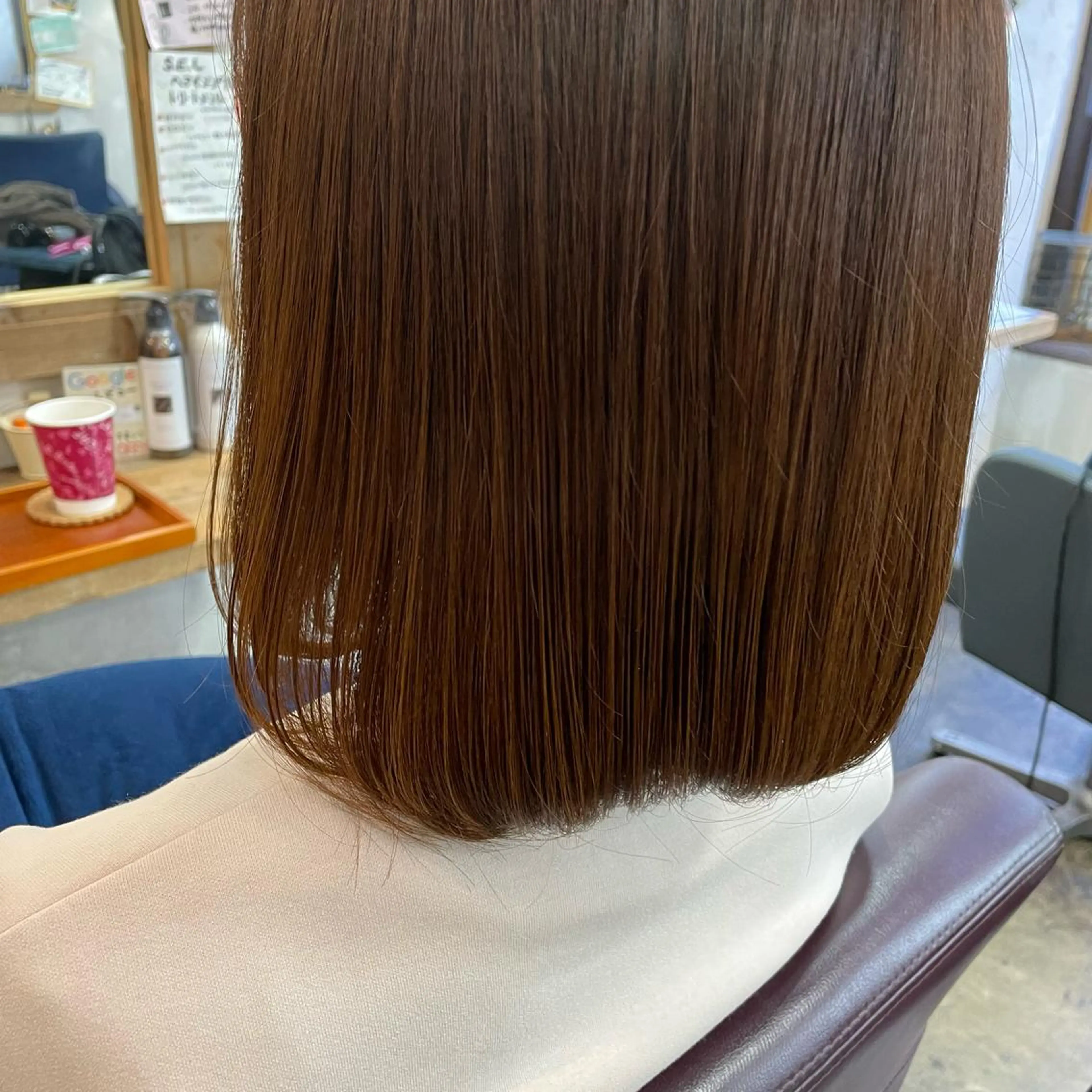 ミディアム 髪質改善 💎耳ツボジュエリー 髪質改善🌙土屋桃佳のヘアスタイル