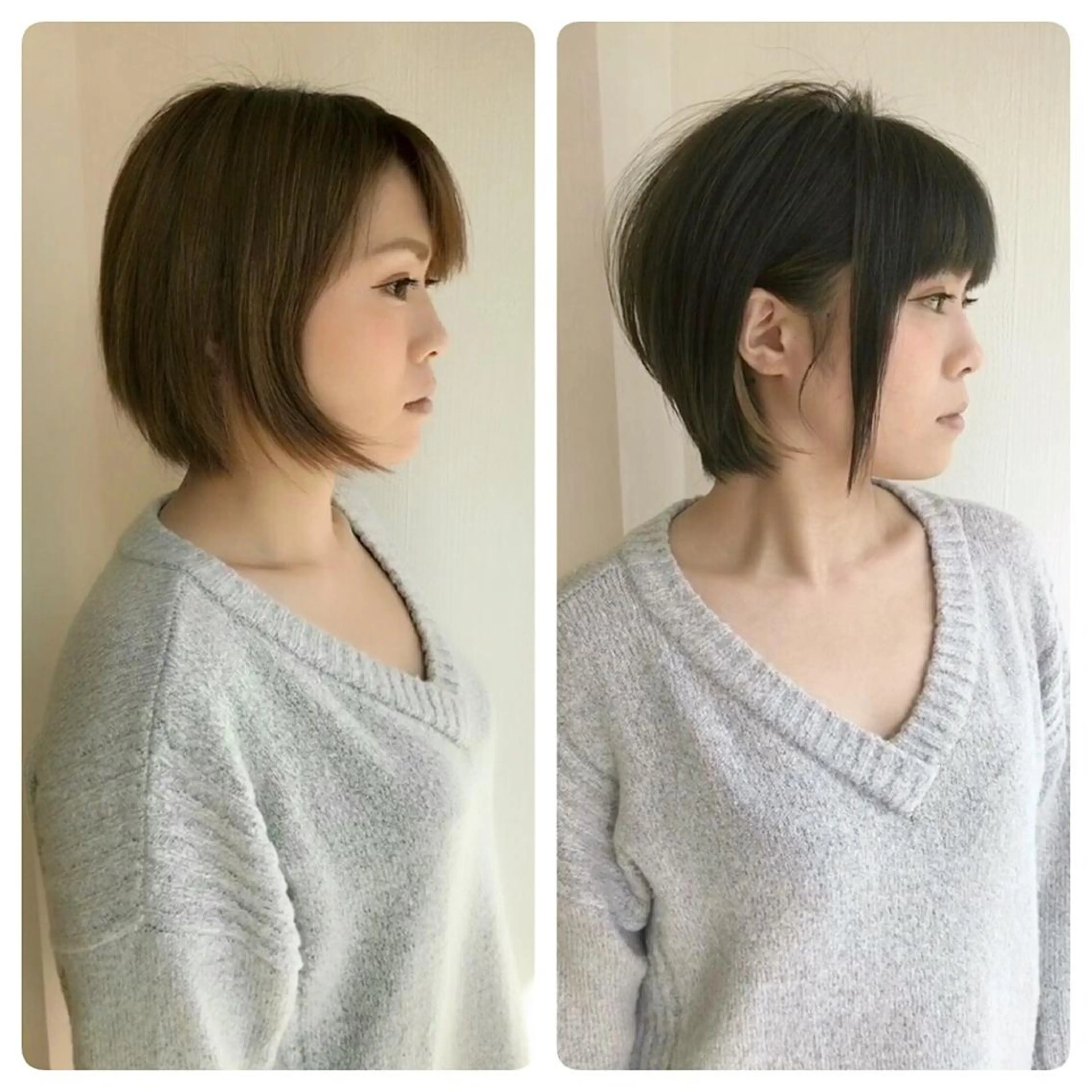 ショート カラー カット 高橋 昭雄のヘアスタイル