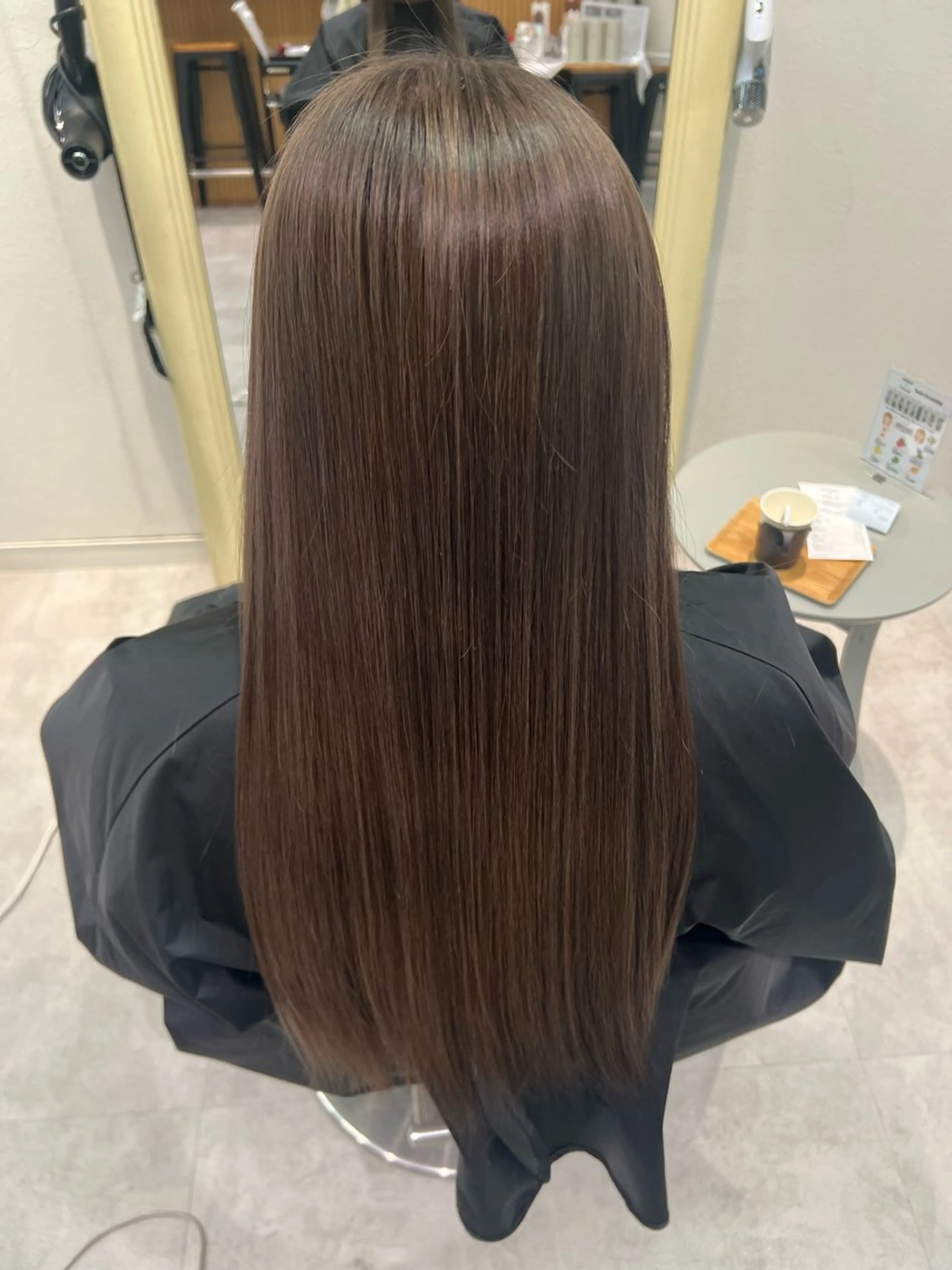 カラー ヘアカラー 晶／艶髪カラー ／トリートメントのヘアスタイル