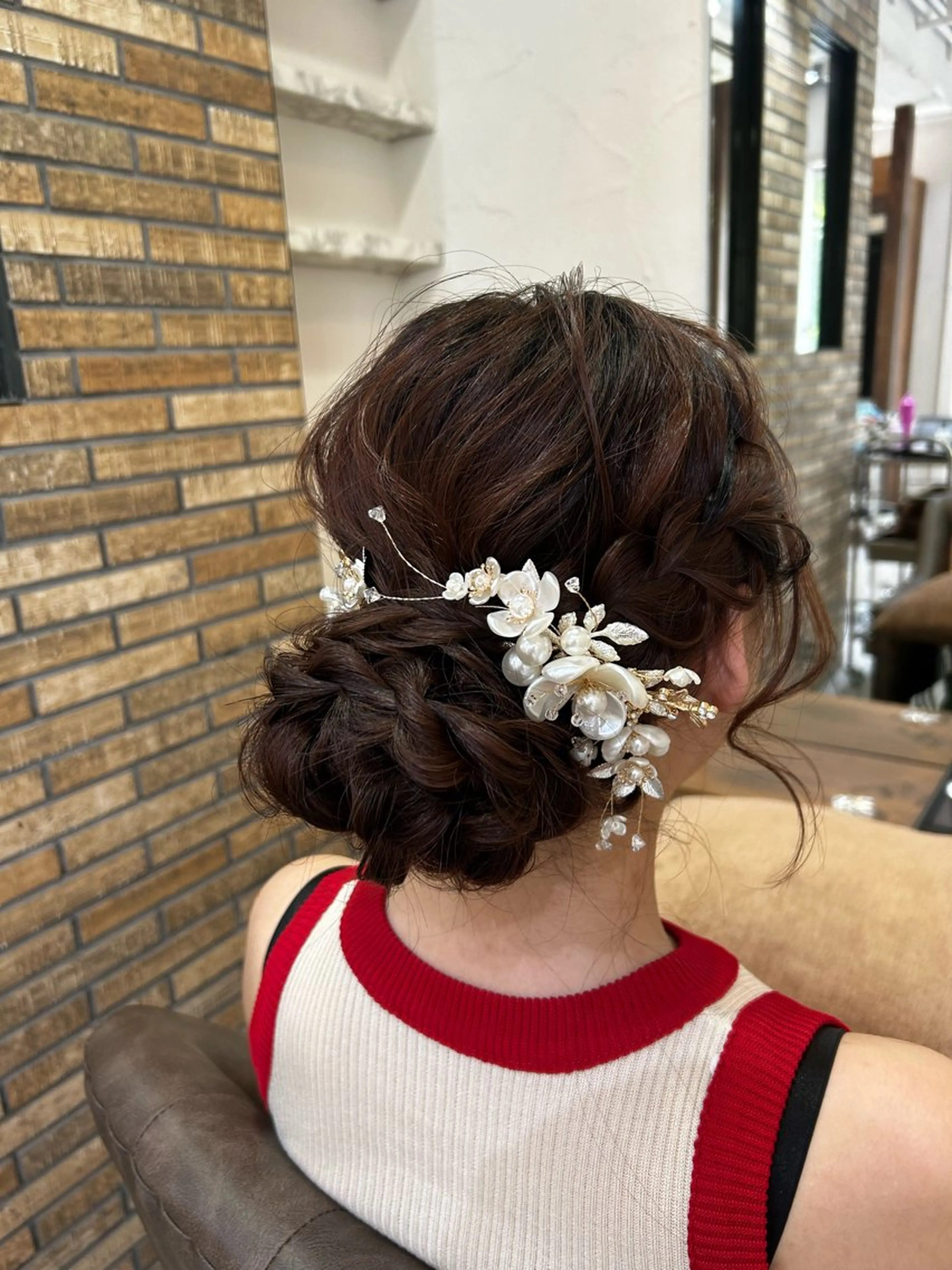 ロング ヘアアレンジ 🦄HITOMI 🦄MEMEのマツエク・マツパデザイン