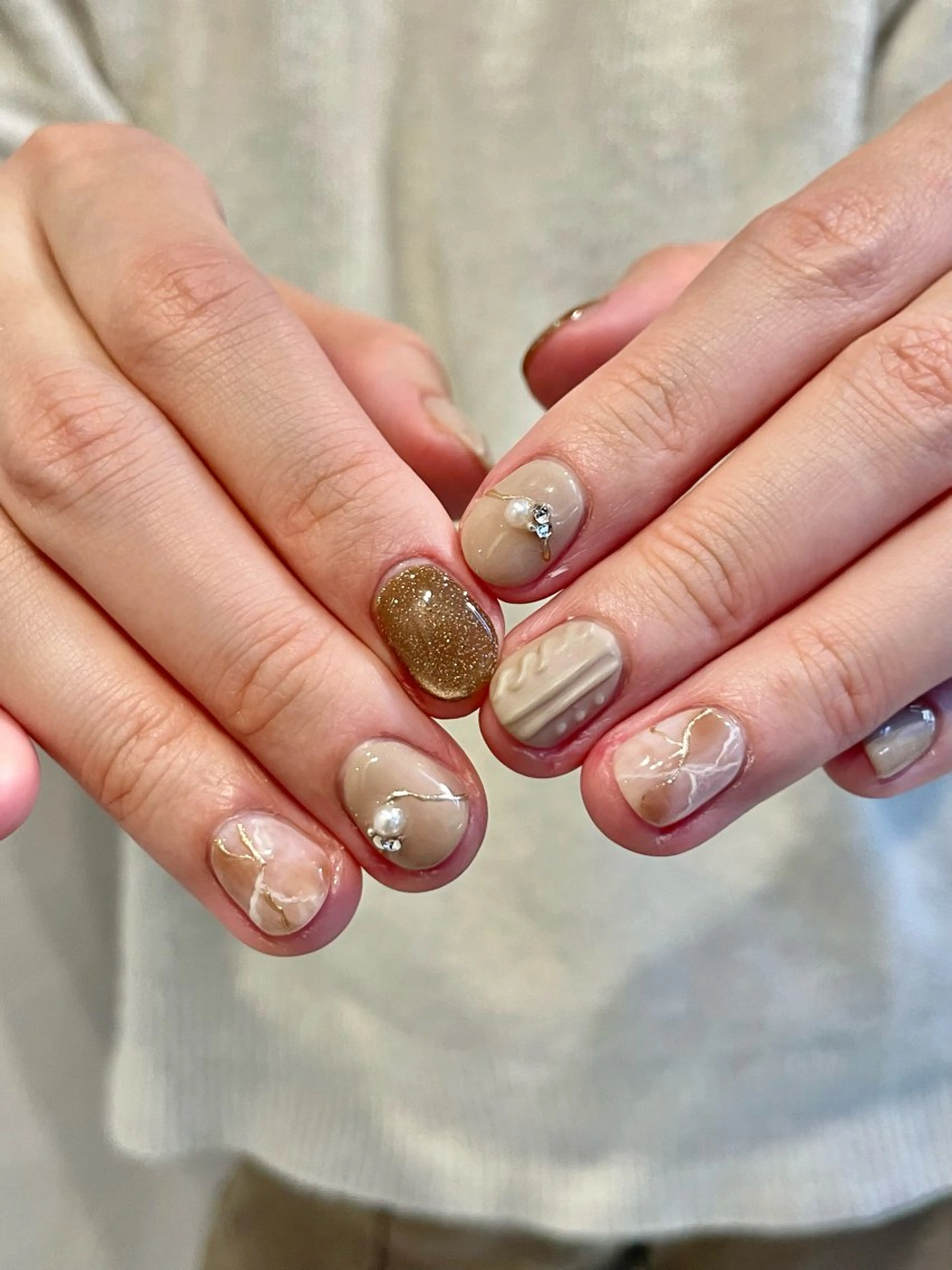 ネイル ハンドネイル Daywithout Aniting横山のネイルデザイン