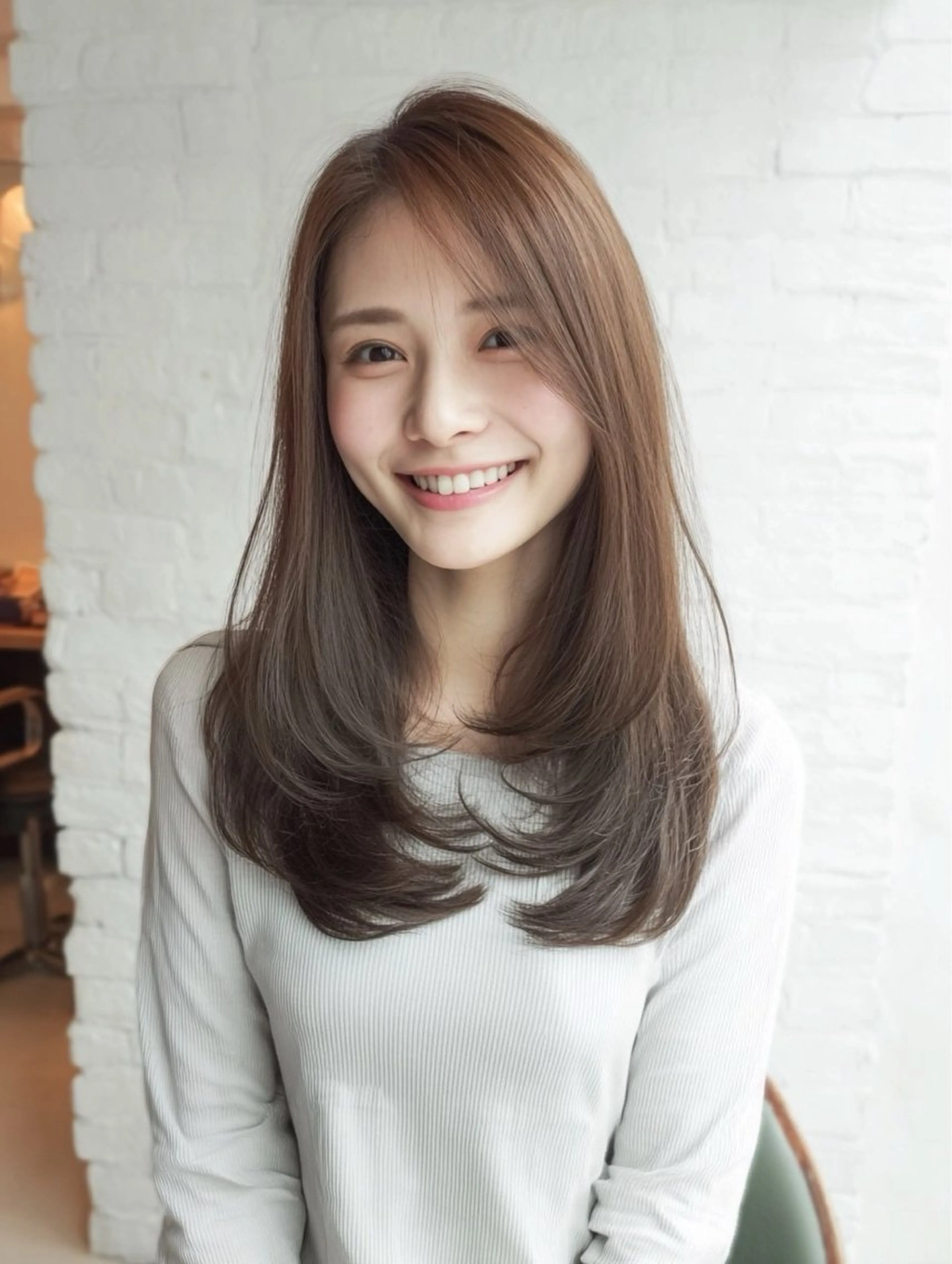 ロング ヘアカラー トリートメント 神保町駅徒歩5分🍀 NEWOPEN🍀渚のヘアスタイル