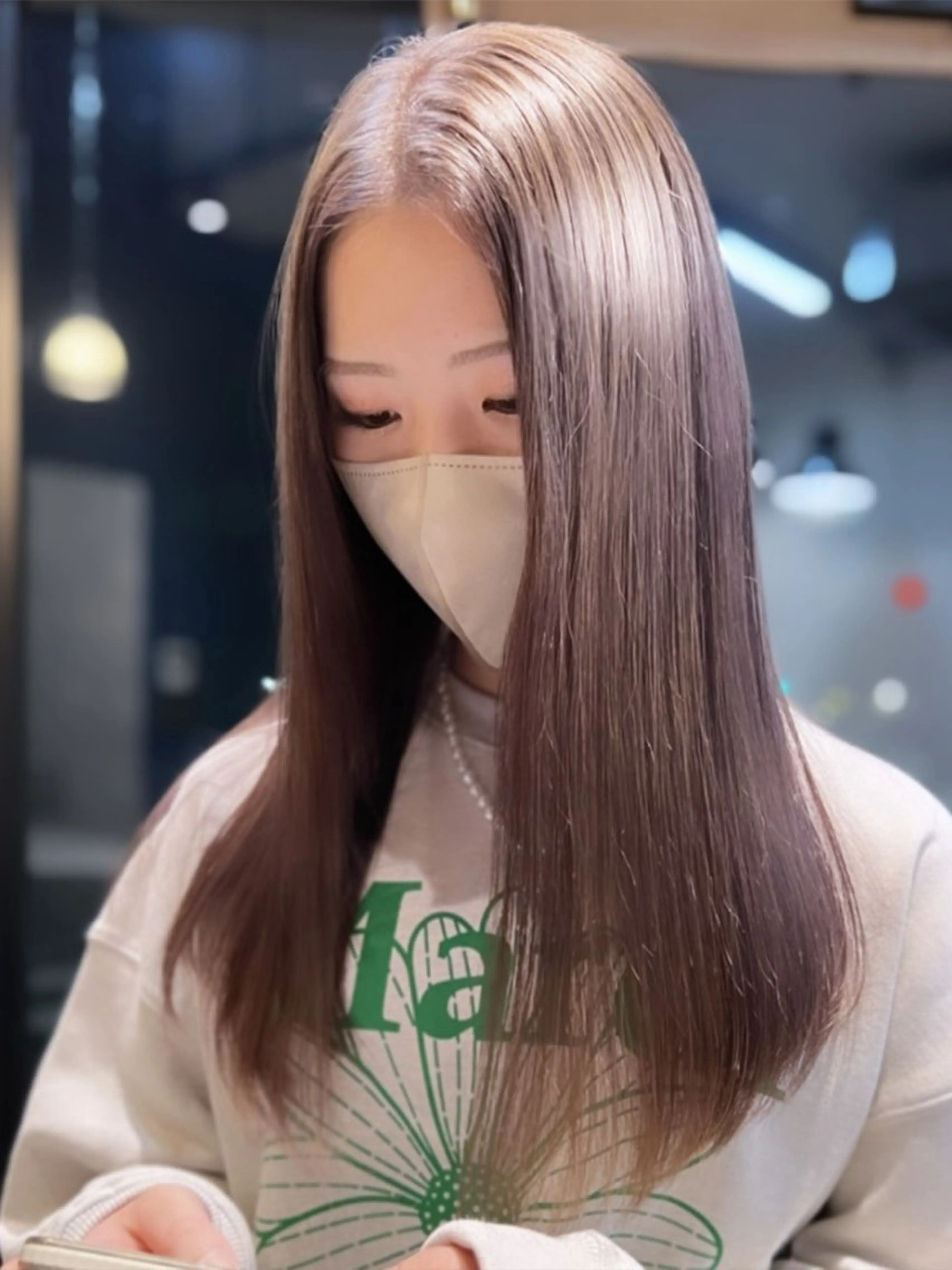 ロング 髪質改善 縮毛矯正 カット 縮毛矯正 トリートメント 縮毛矯正 髪質改善　鈴木のヘアスタイル