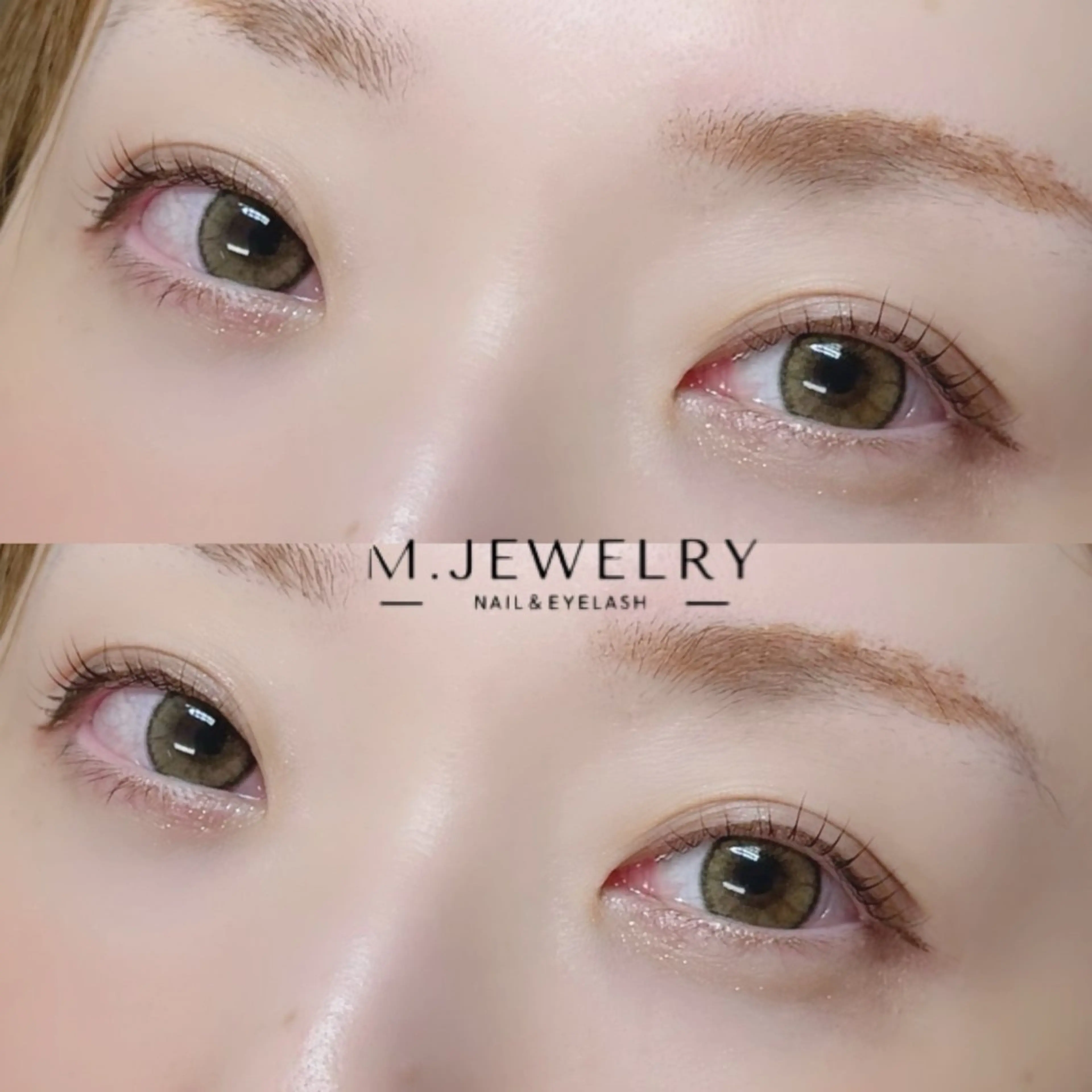 マツエク・マツパ M.jewery Aoiのマツエク・マツパデザイン