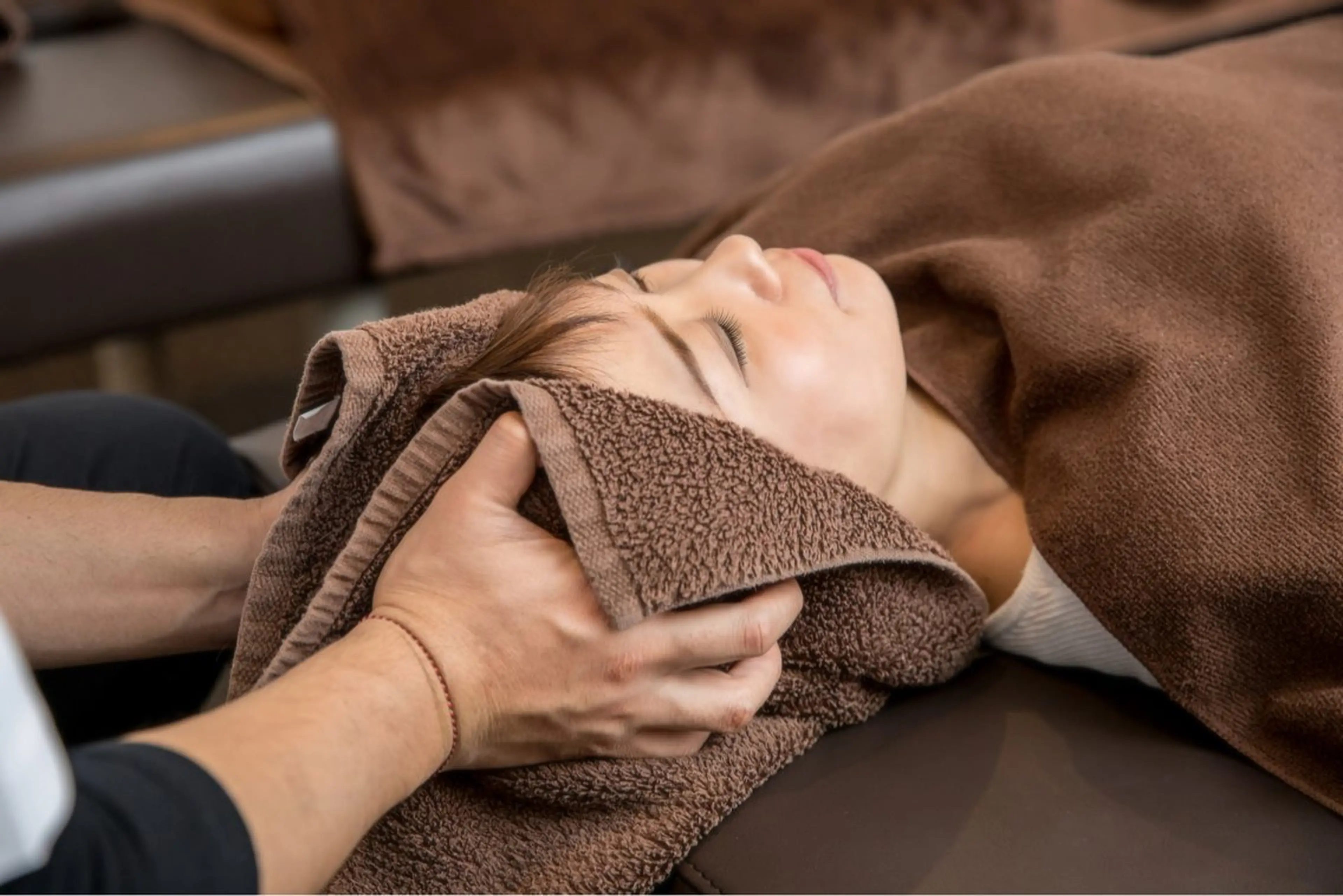 ねっこりとり＋ヘッドマッサージの写真