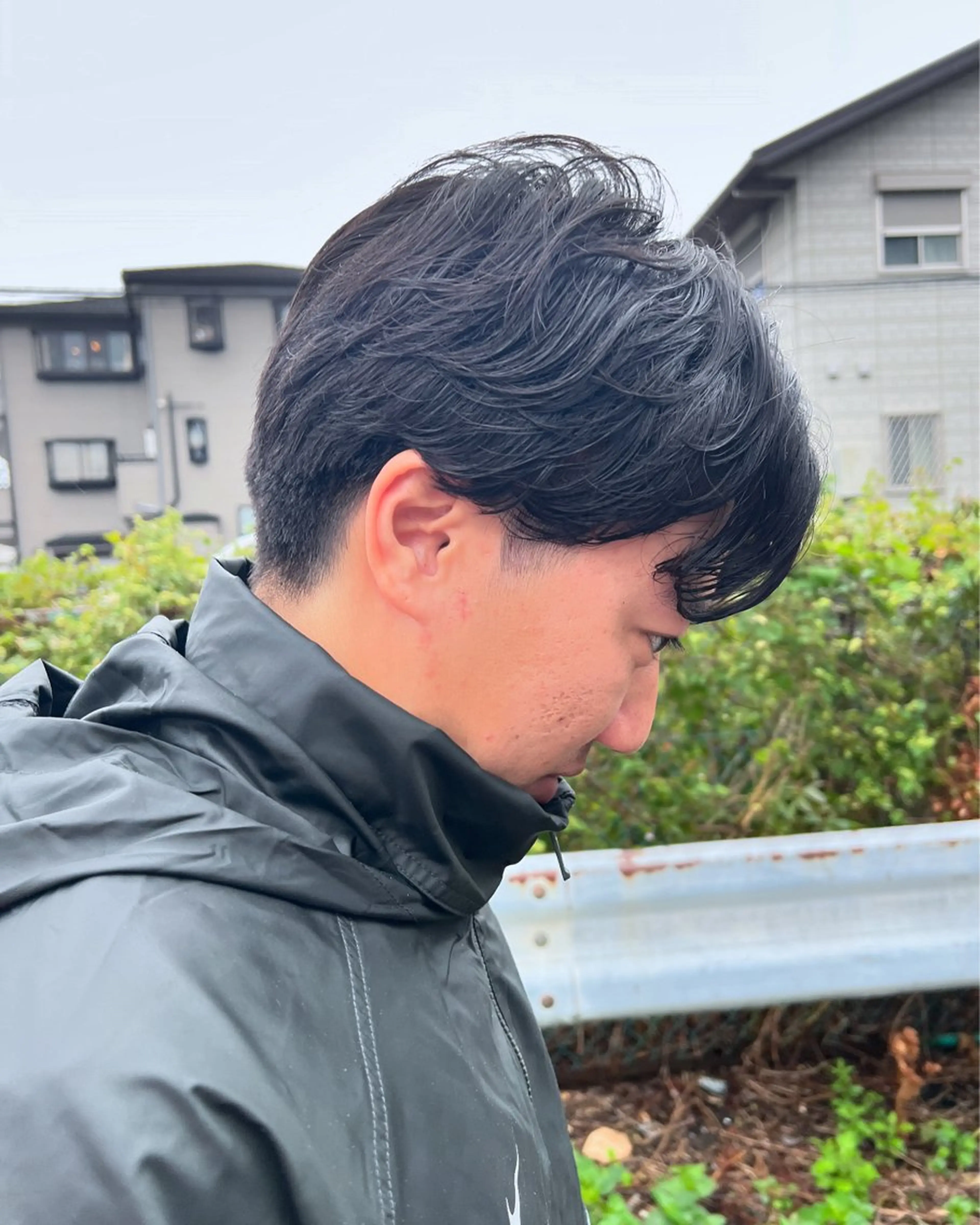 パーマ メンズ フェザーパーマ メンズパーマ cocoa船橋🎀 naomiのヘアスタイル