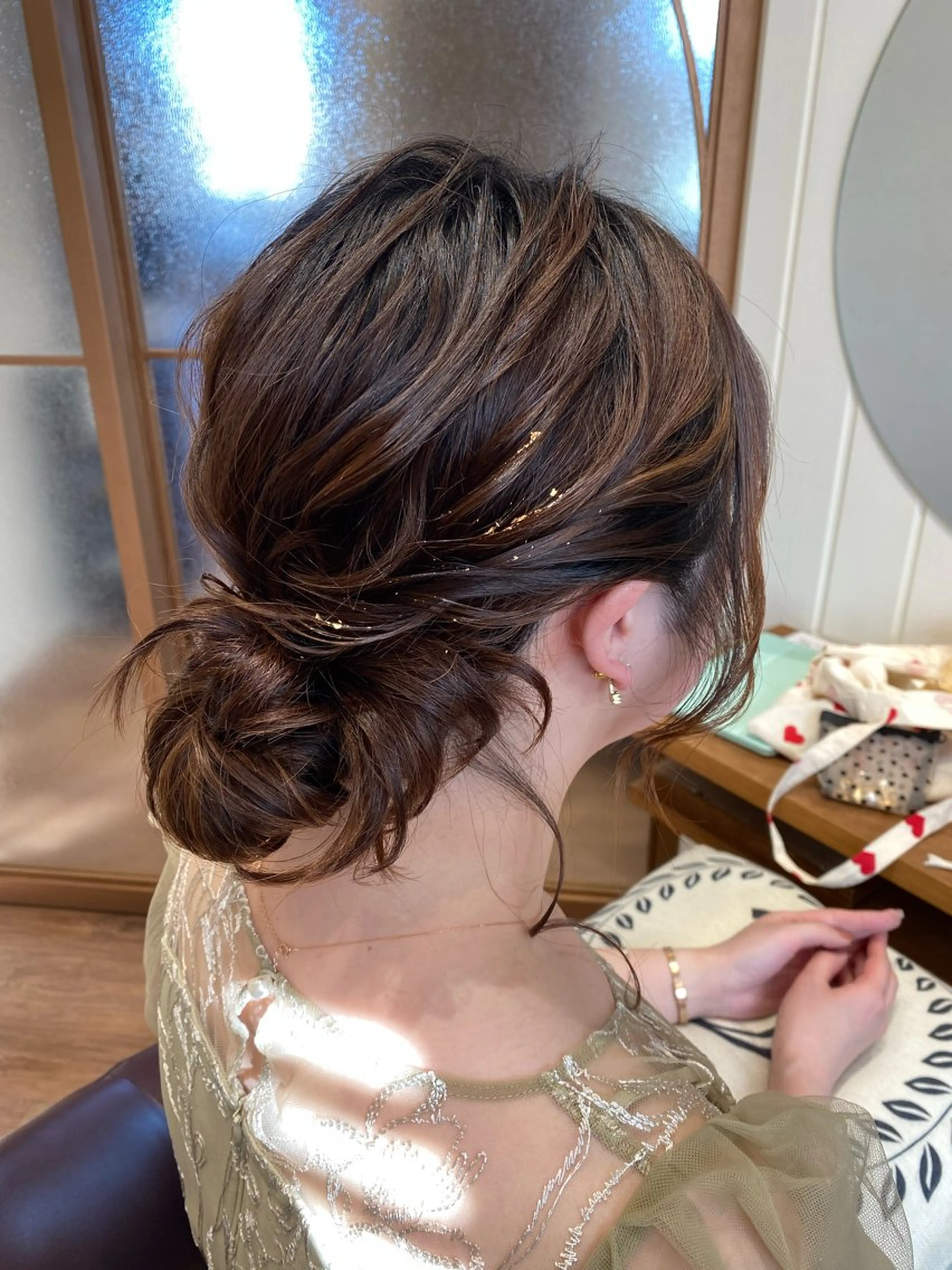 セミロング 石毛 ひかるのヘアスタイル