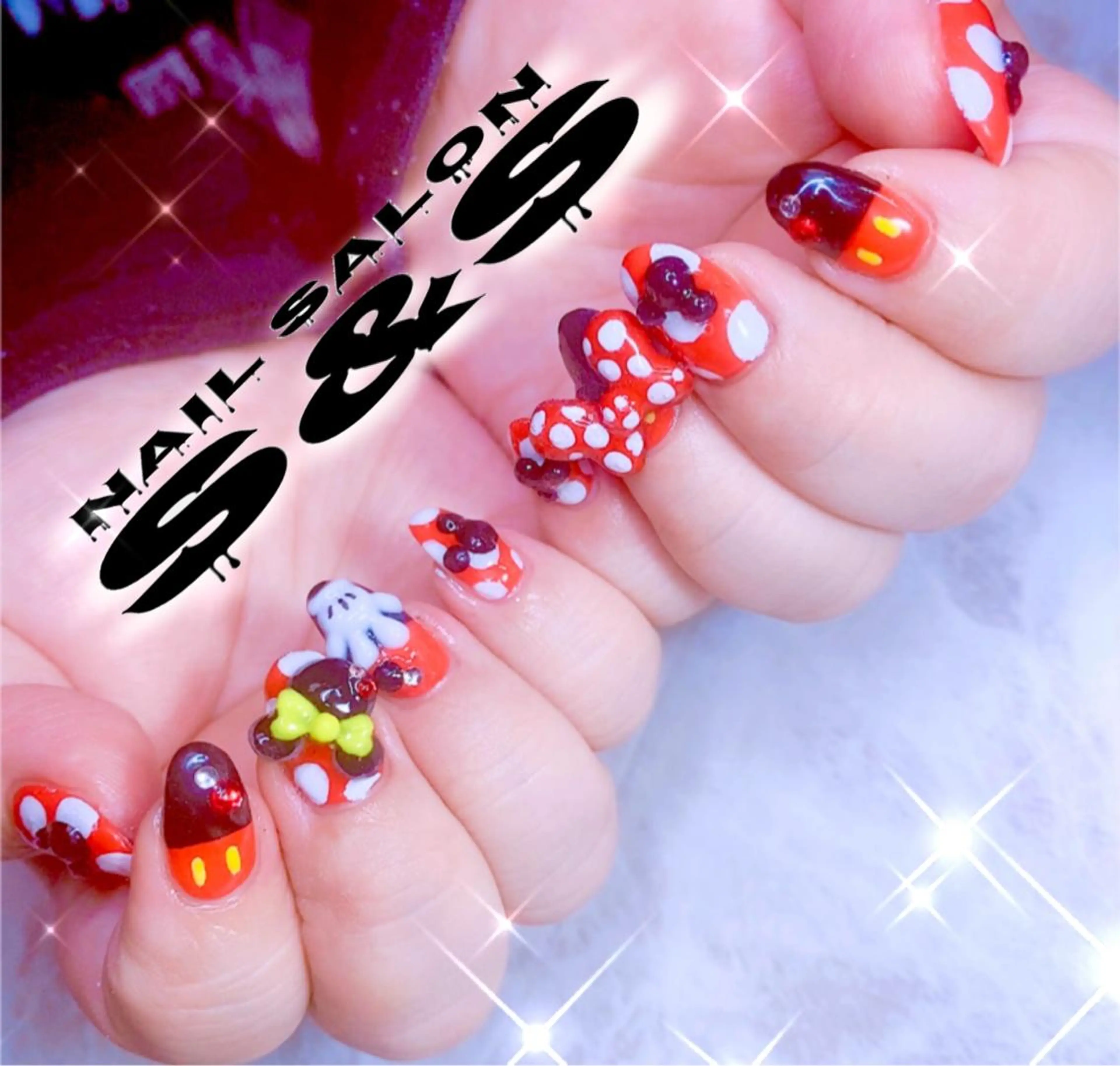 ネイル 長さ出し メンズネイル 持ち込み スカルプネイル S&S 村田小百合のネイルデザイン